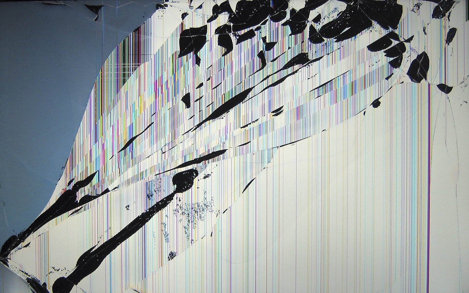 Broken Screen Wallpaper - Broken Screen - HD Wallpaper 