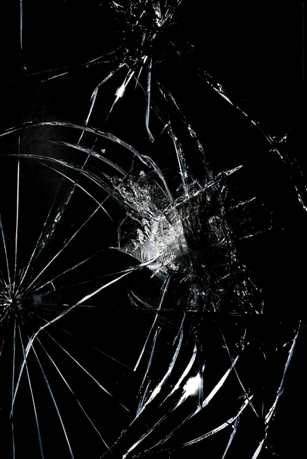 Jolly Cracked Screen Ipad Wallpaper Cracked Screen - Screen Phone Crack Prank - HD Wallpaper 