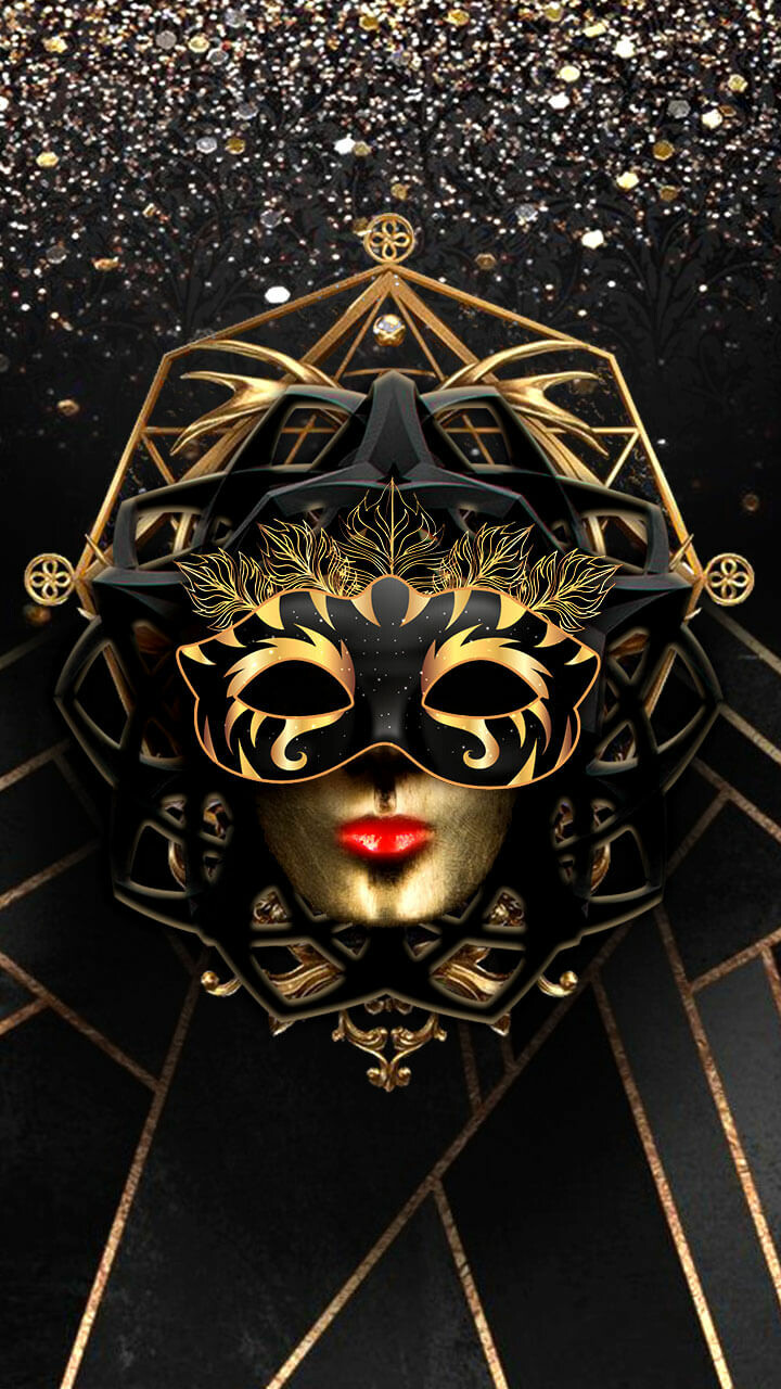 Background Black And Gold - HD Wallpaper 