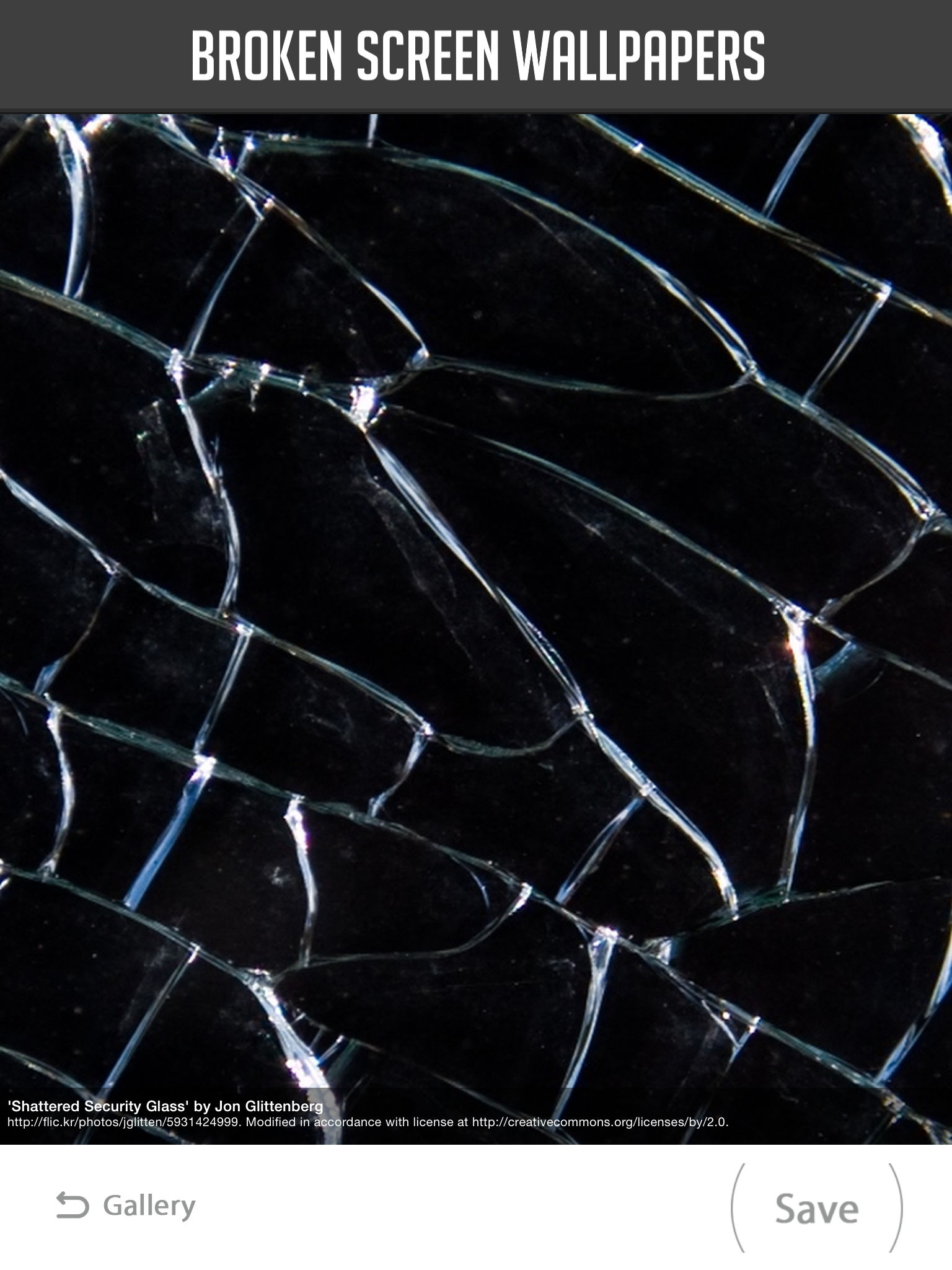 Cracked Screen - HD Wallpaper 