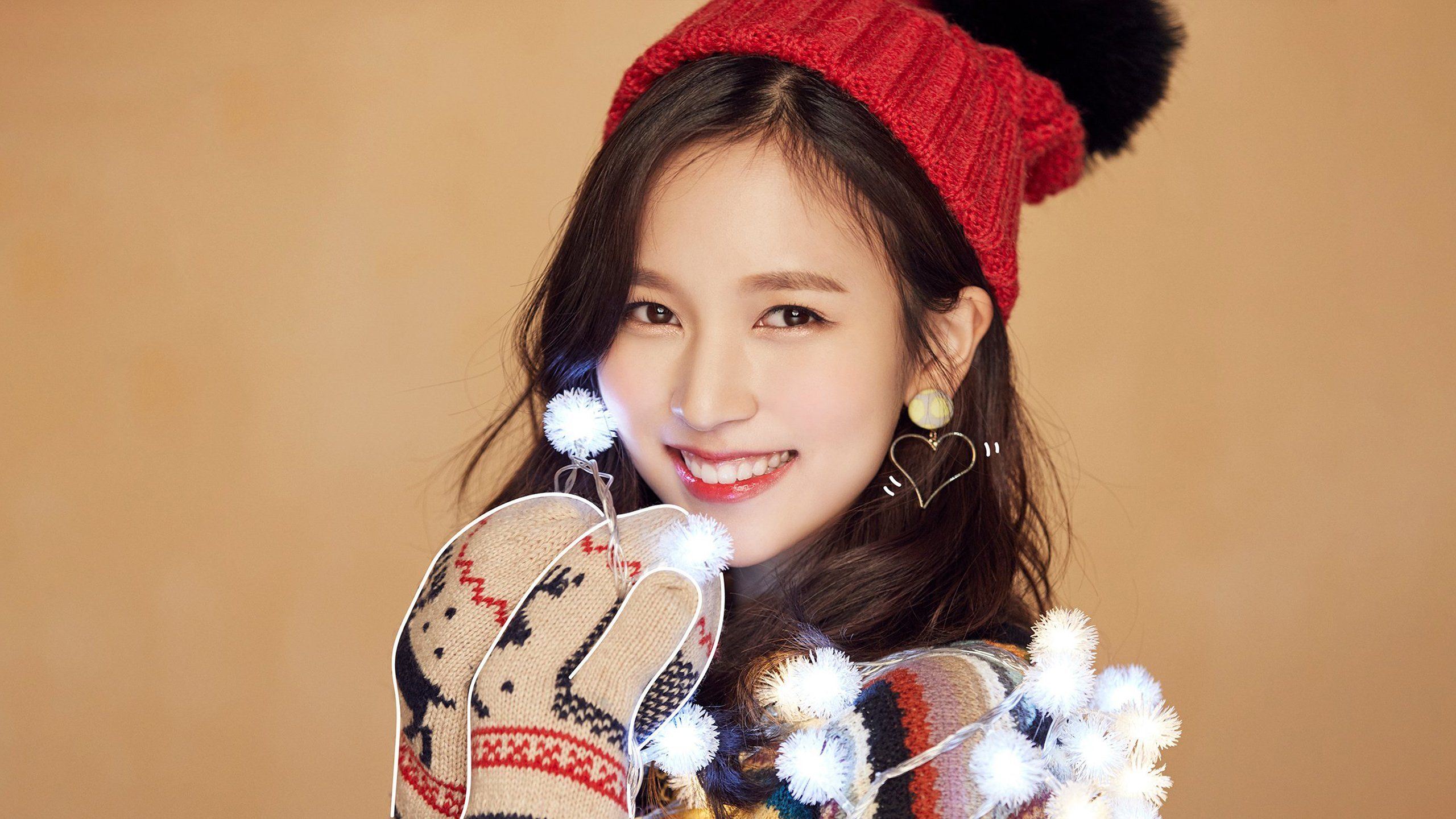 Twice Mina Heart Shaker - HD Wallpaper 