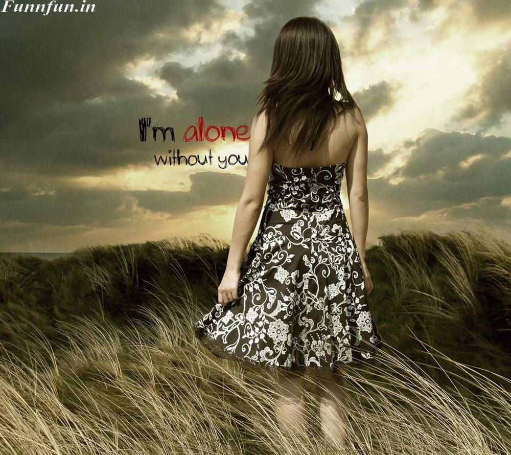 I M Alone Without You - HD Wallpaper 