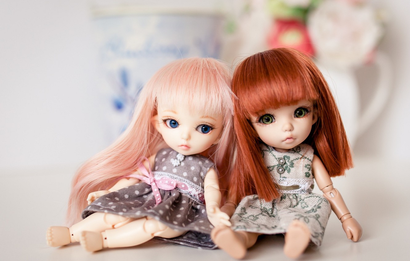 Photo Wallpaper Background, Toys, Doll - Doll - HD Wallpaper 