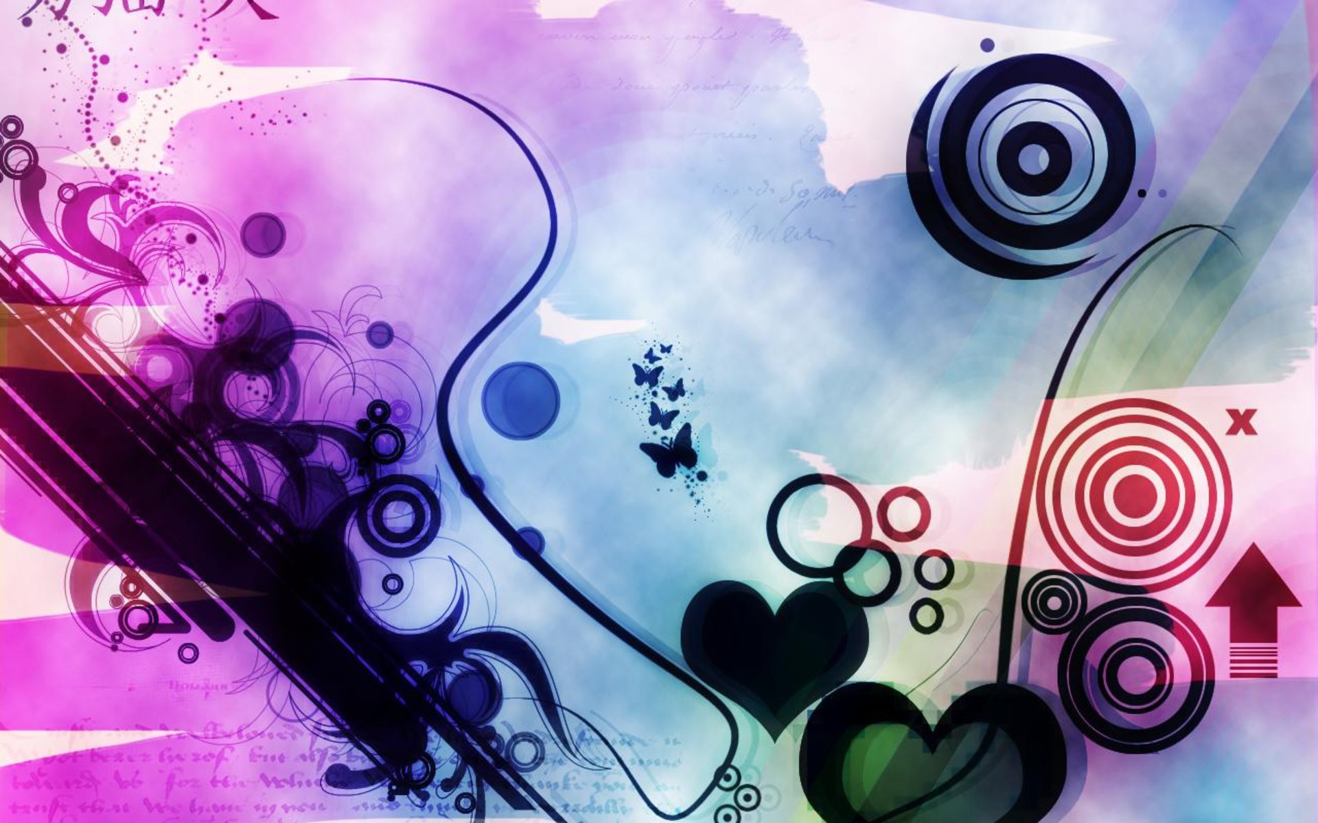 Abstract Love Wallpaper Image Pics - Love Abstract Background Hd -  1920x1200 Wallpaper 
