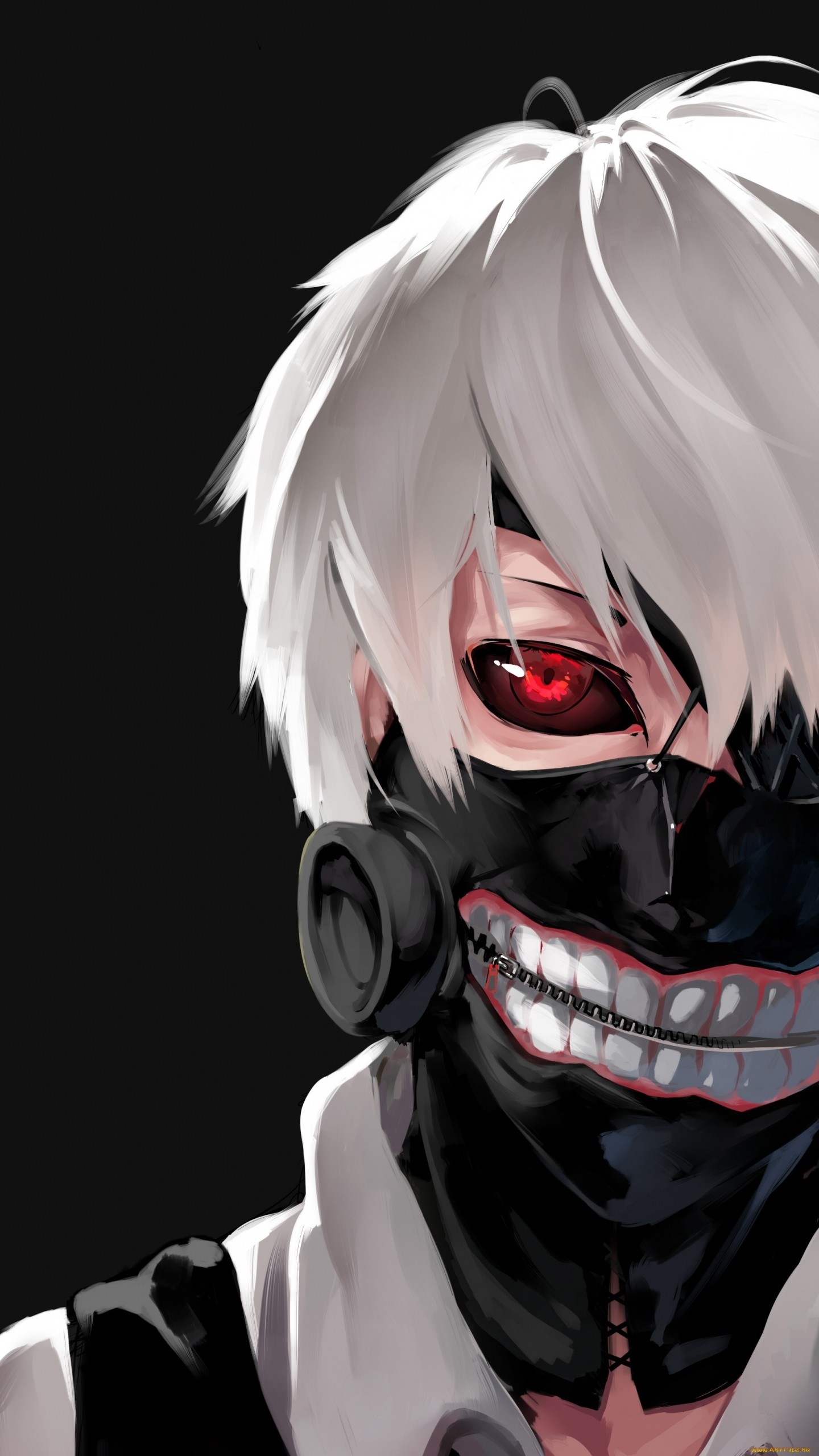 Preview Wallpaper Tokyo Ghoul, Kaneki Ken, Man, Mask, - Kaneki Wallpaper Hd Iphone - HD Wallpaper 