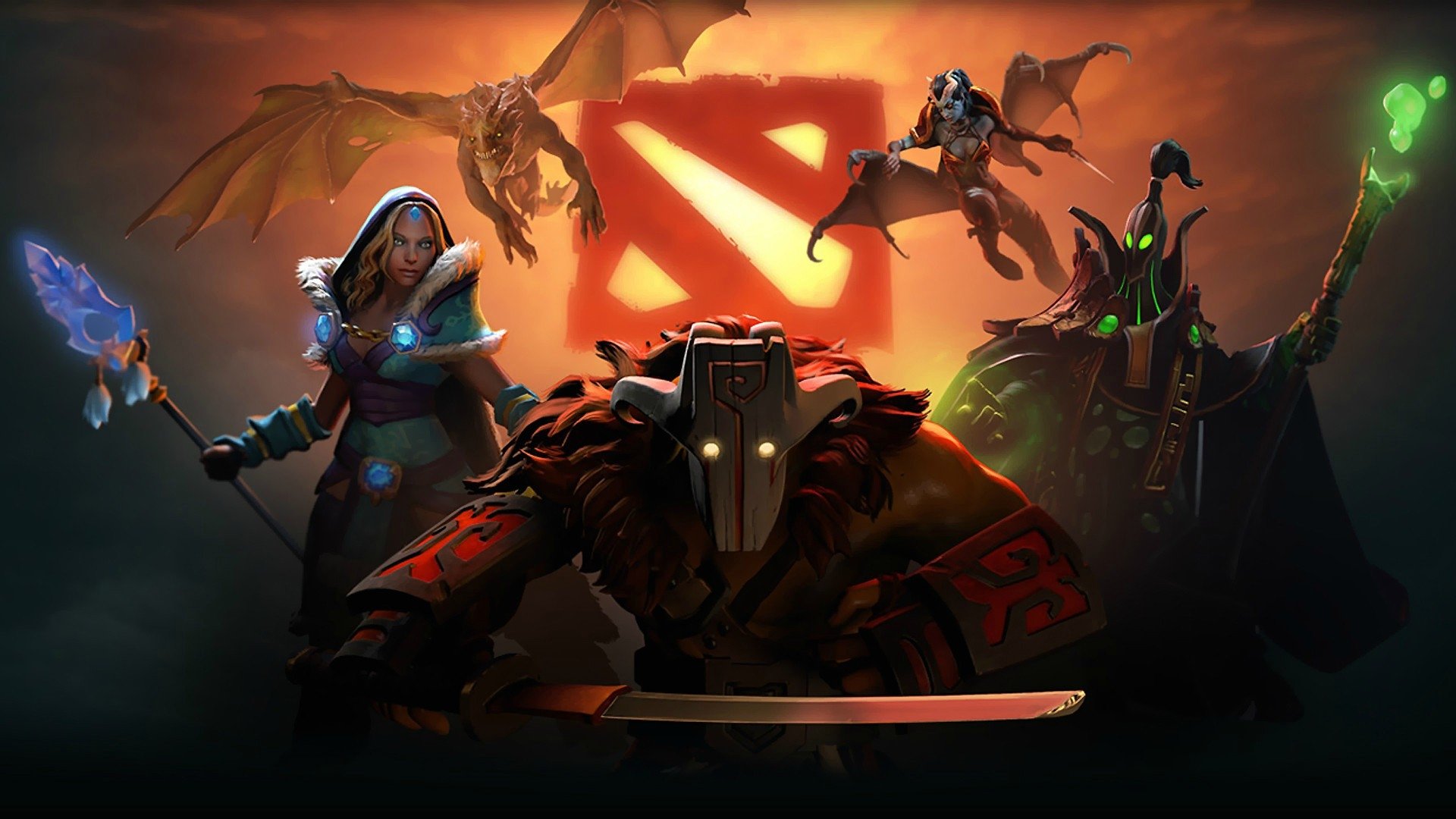 Dota 2 Hd - HD Wallpaper 