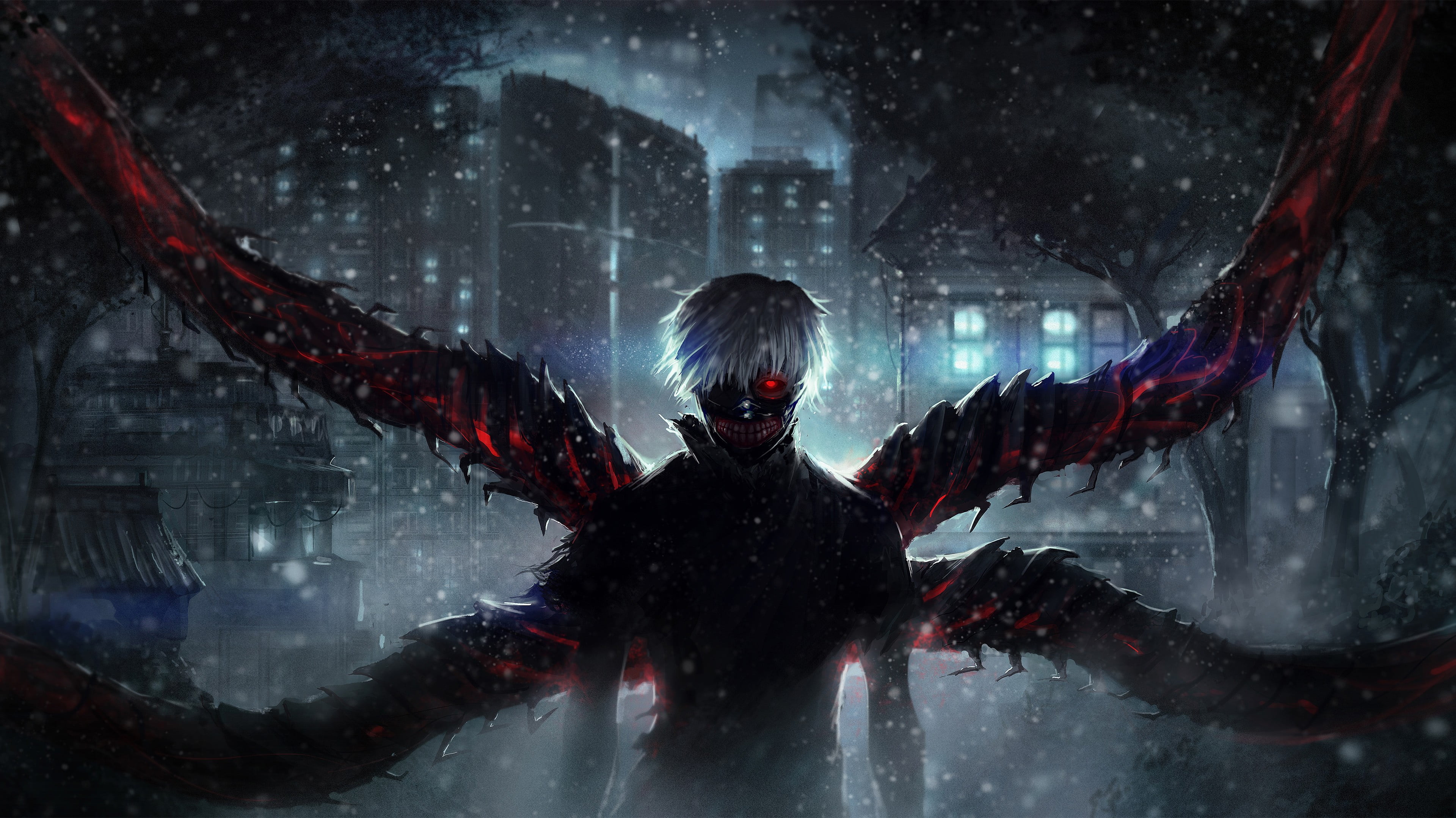 Tokyo Ghoul Wallpaper 4k - HD Wallpaper 