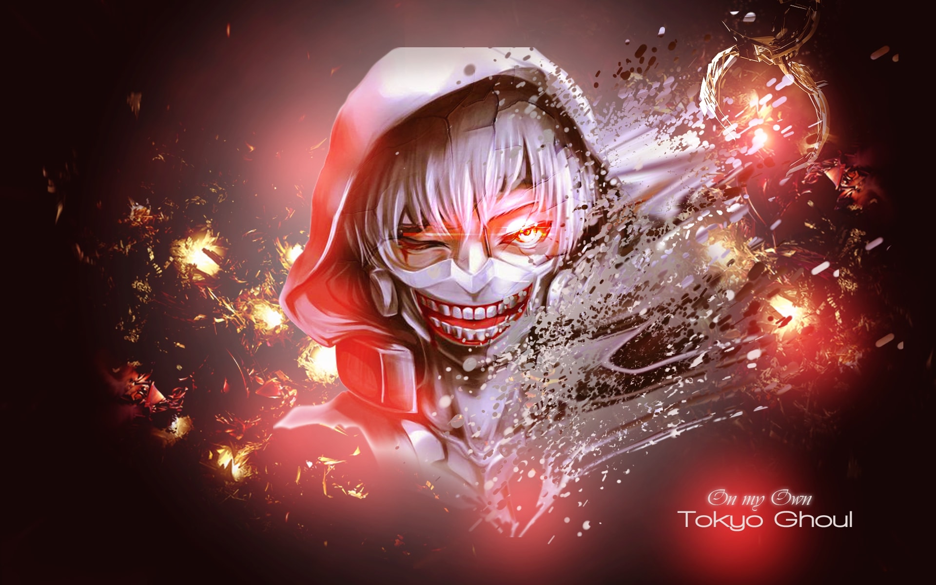 Wallpaper Of Ken Kaneki, Anime, Tokyo Ghoul Background - Ken Kaneki - HD Wallpaper 