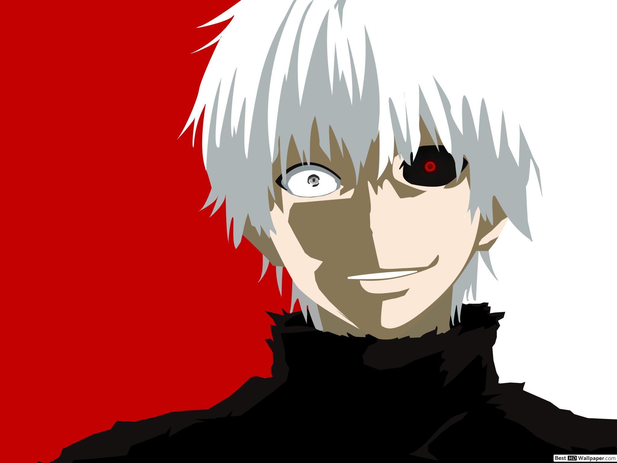 Kaneki Ken Face Png - HD Wallpaper 