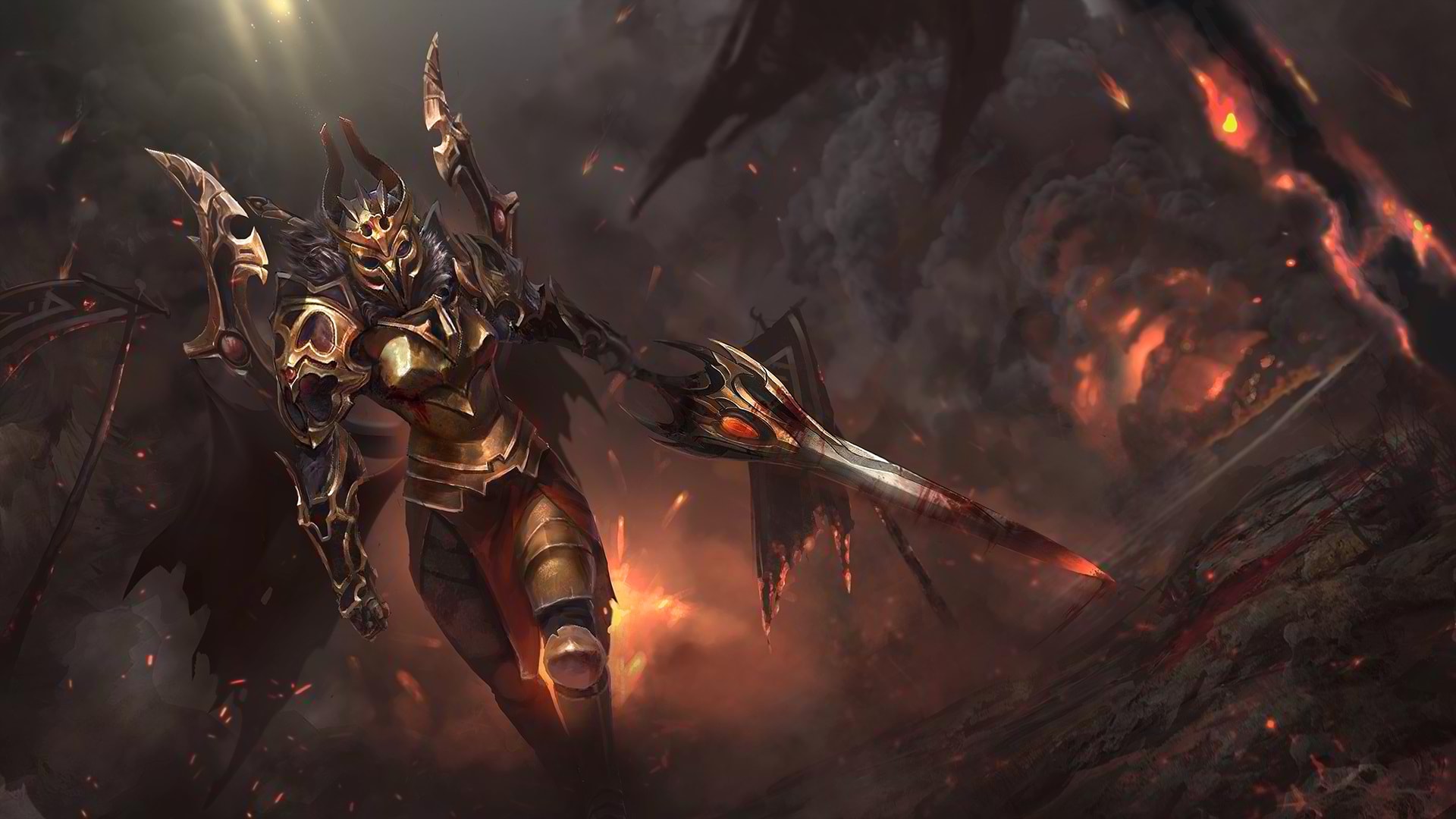 Legion Commander Wallpaper - Legion Commander Dota 2 Arcana - HD Wallpaper 