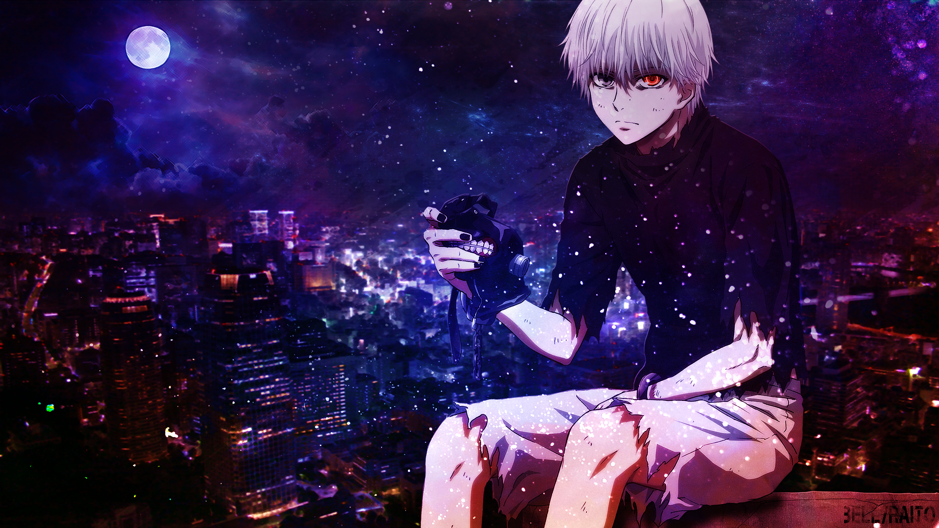 Ken Transparent Tokyo Ghoul - HD Wallpaper 