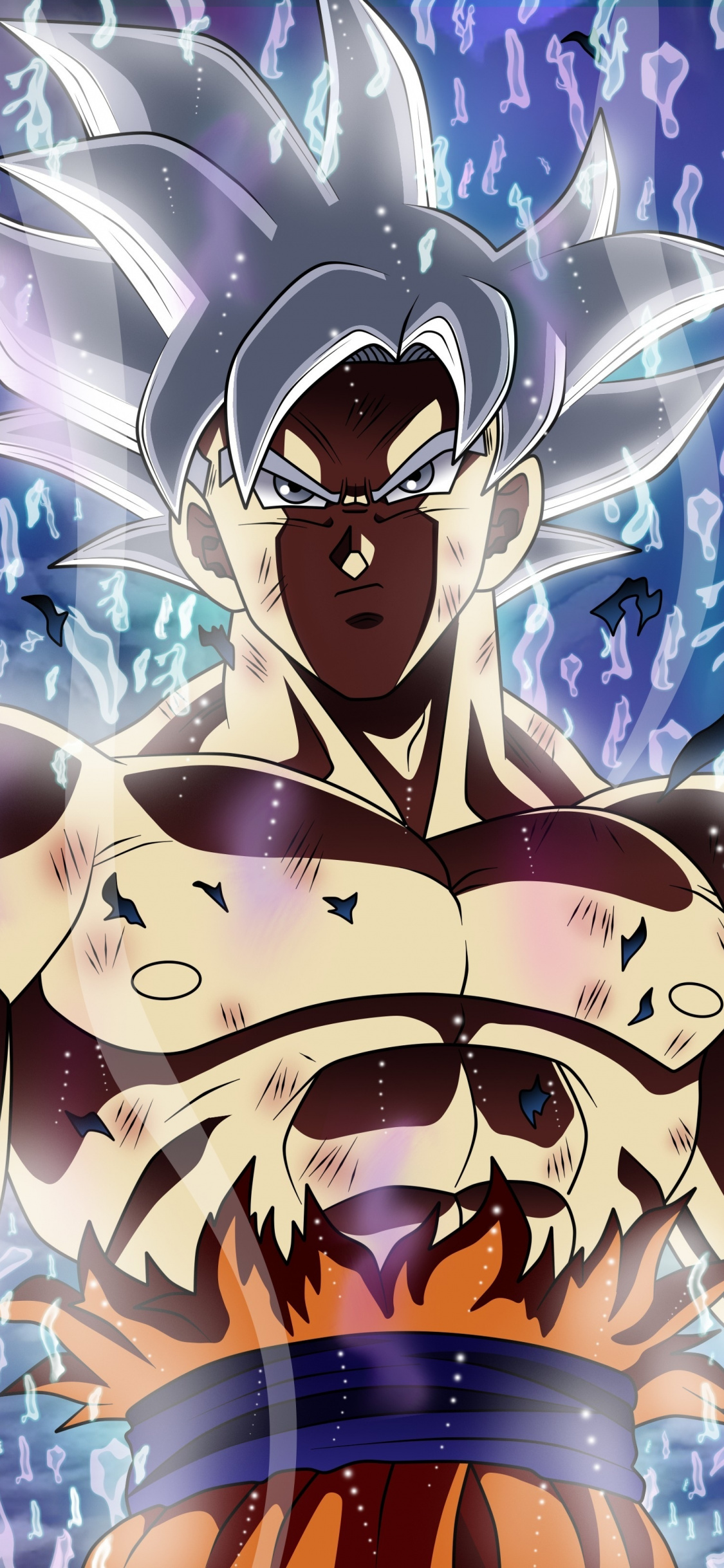 Ultra Power, White Hair, Dragon Ball Super, Goku, Wallpaper - Dragon Ball Super Wallpaper Iphone X - HD Wallpaper 