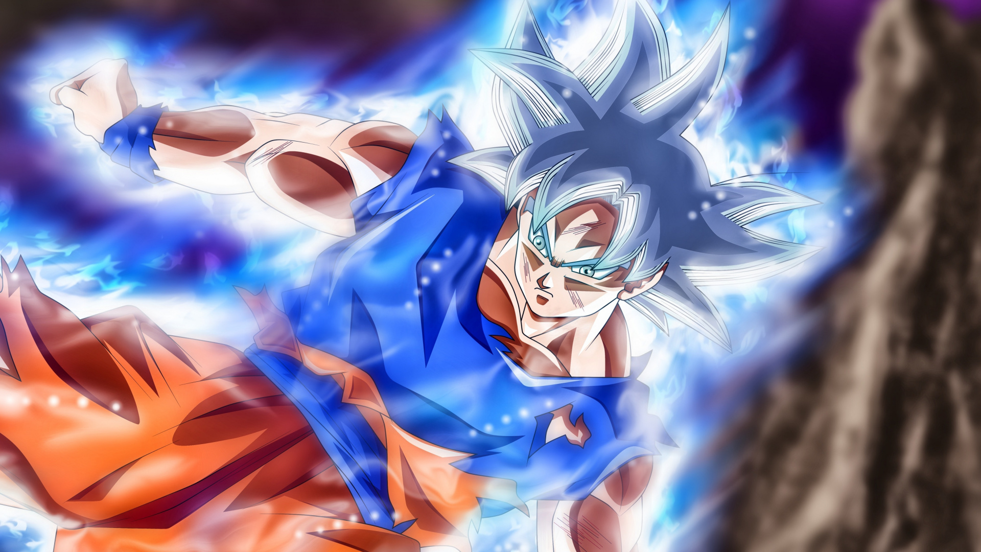 Wallpaper Dive, Jump, Anime Boy, Goku, Dragon Ball - Dragon Ball Z Wallpaper Ipad - HD Wallpaper 