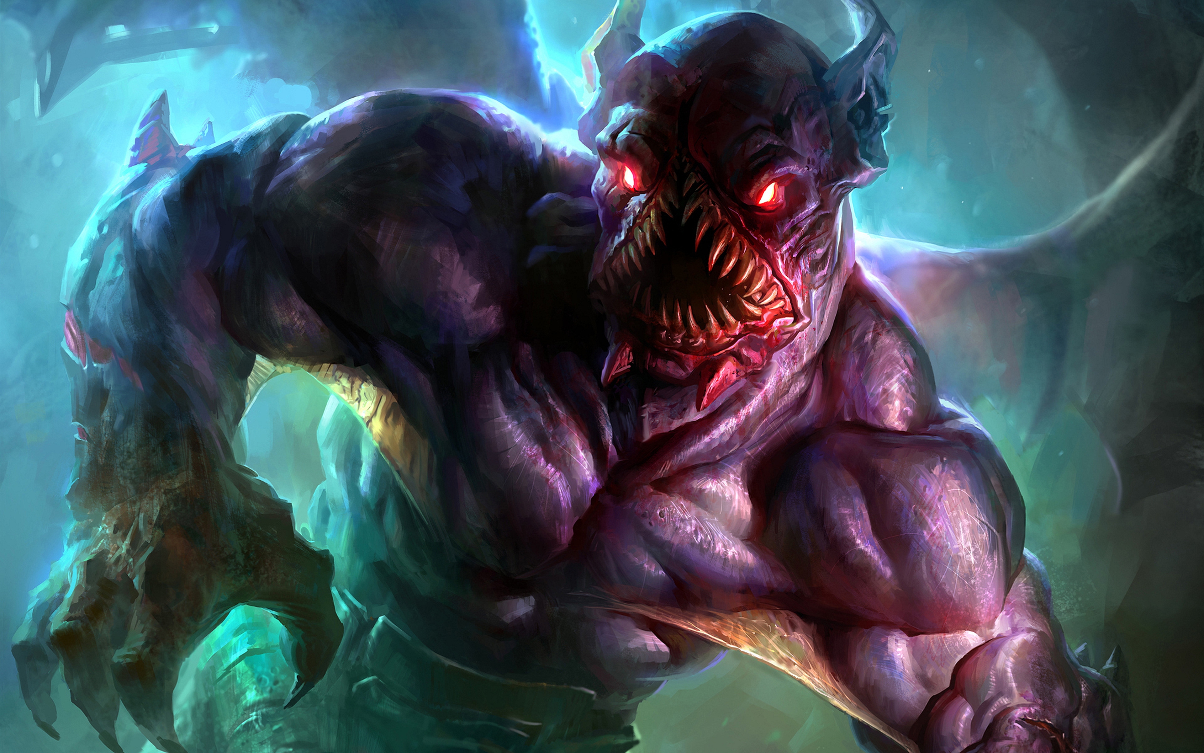 Night Stalker Dota 2 Hd - HD Wallpaper 