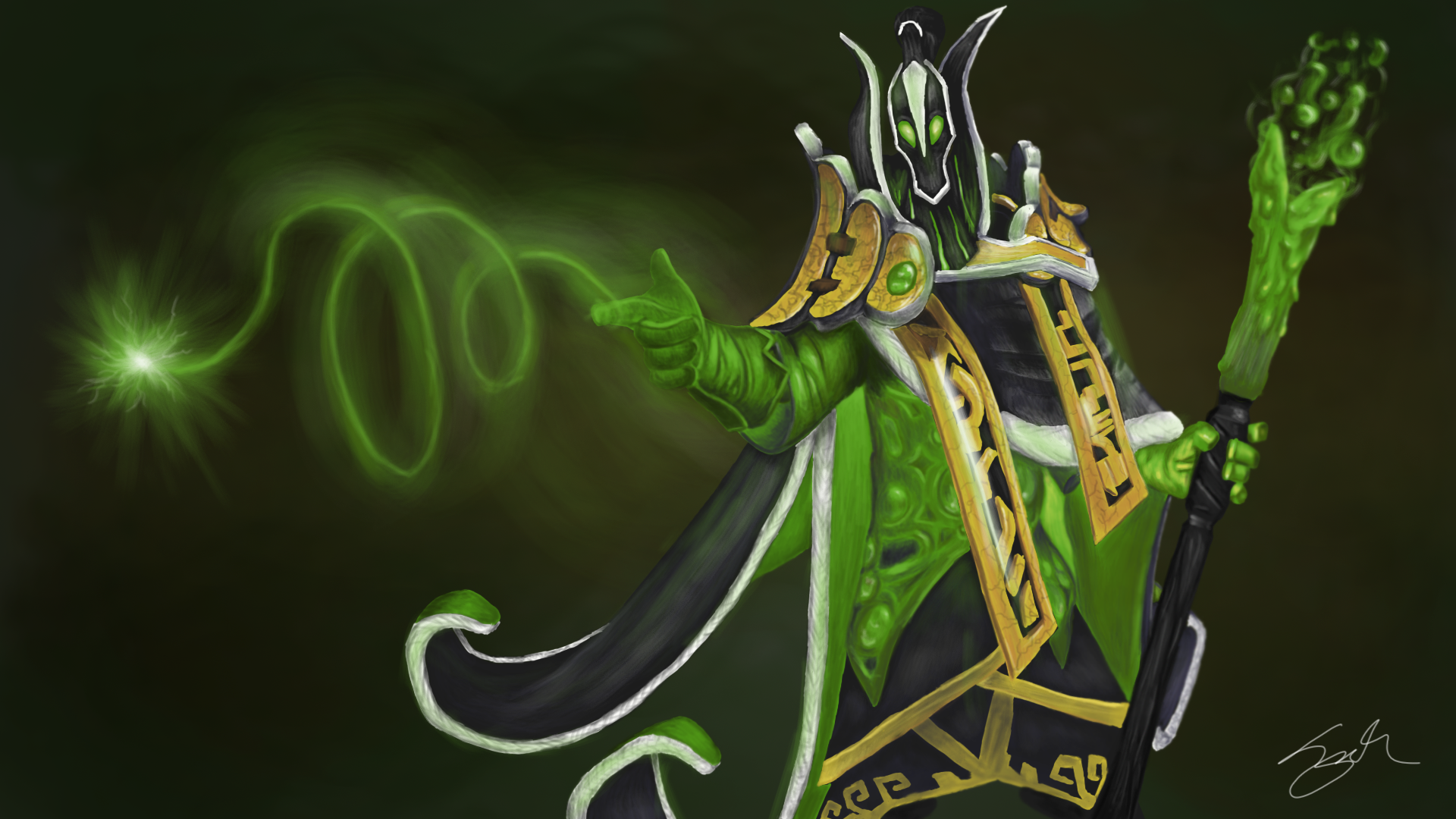 Rubick Artwork - HD Wallpaper 