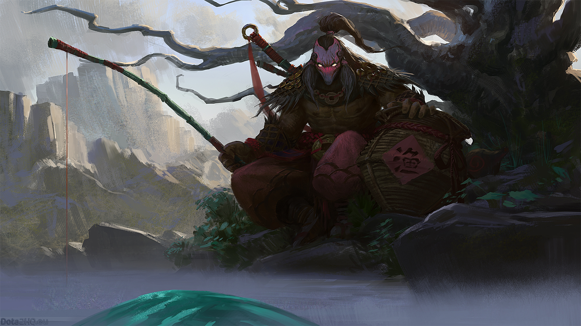 Juggernaut Dota 2 Art - HD Wallpaper 