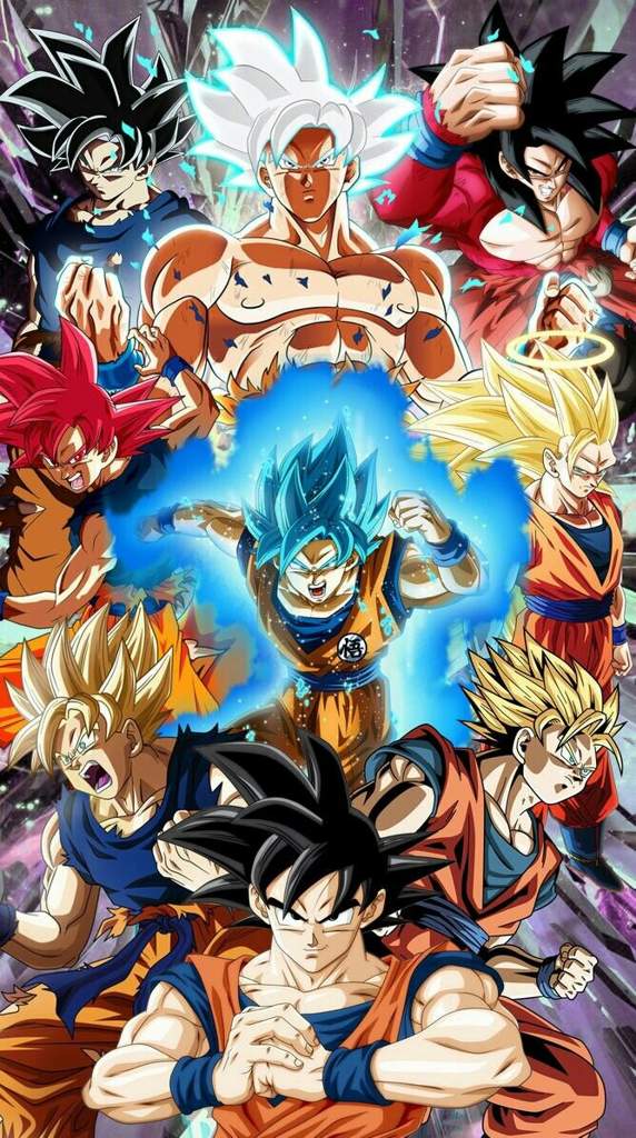 User Uploaded Image - Goku All Forms - HD Wallpaper 