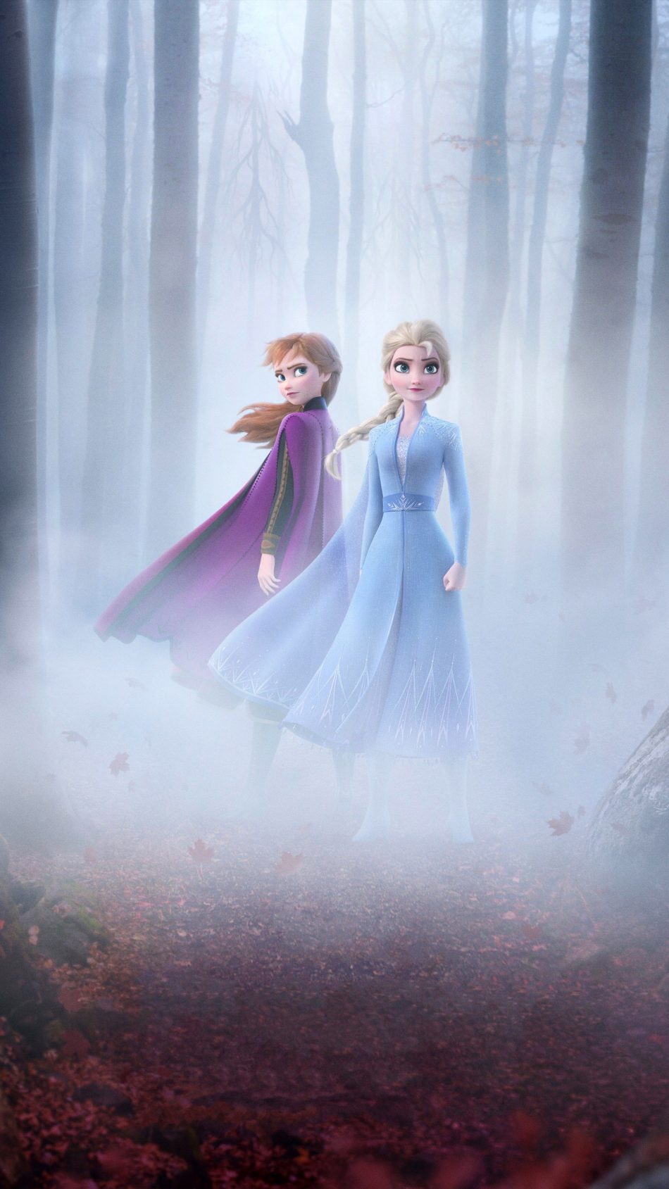 Queen Elsa & Anna In Frozen 2 2019 4k Ultra Hd Mobile - Frozen - HD Wallpaper 