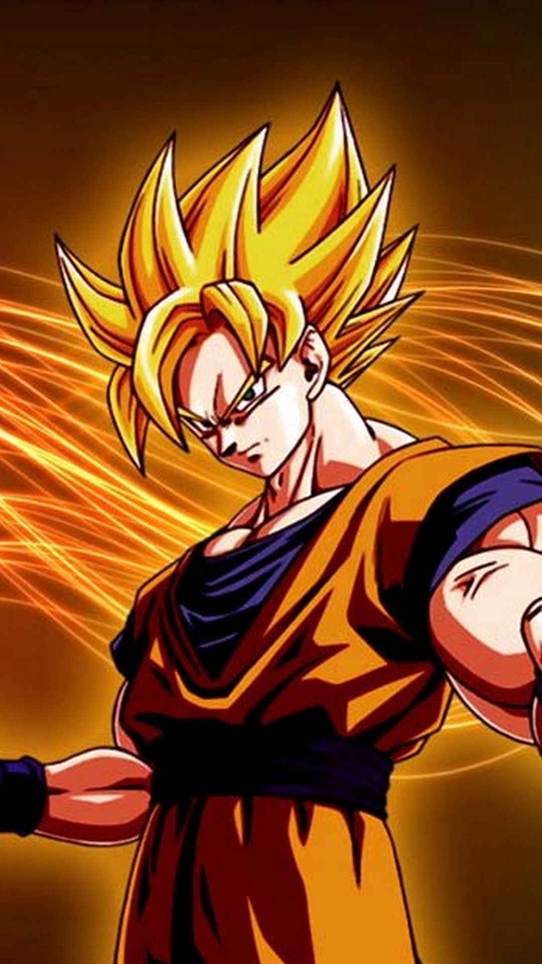 Goku Super Saiyan Wallpaper Android With Hd Resolution - Super Saiyan Wallpaper Dragon Ball Z - HD Wallpaper 