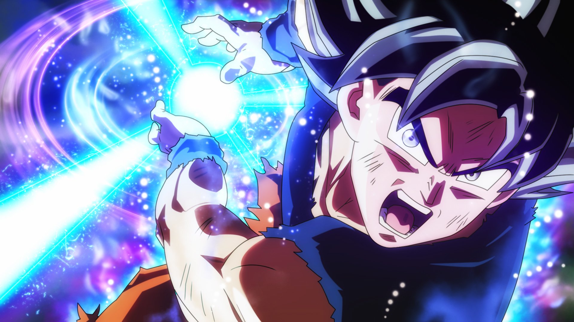 Son Goku Ultra Instinct Kamehameha - HD Wallpaper 
