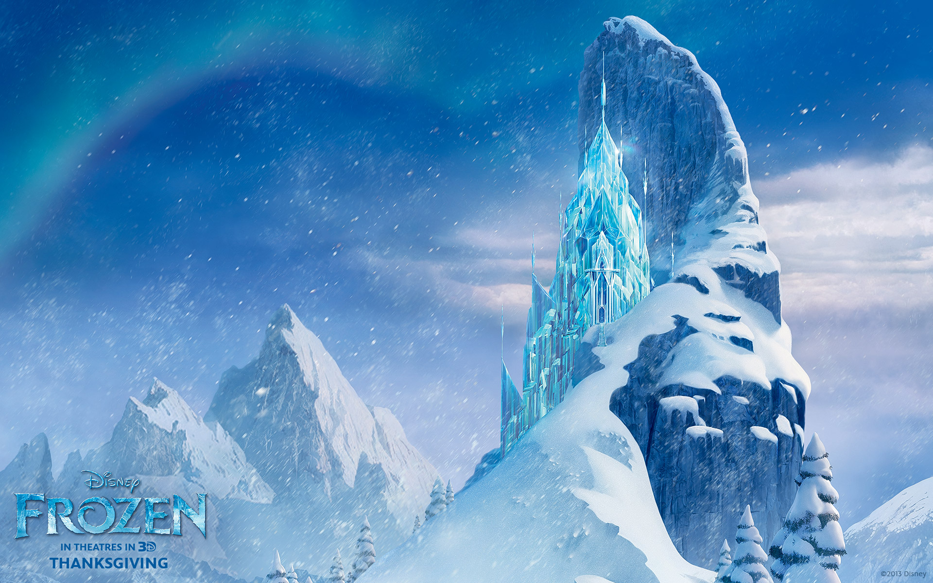 Frozen Background - HD Wallpaper 