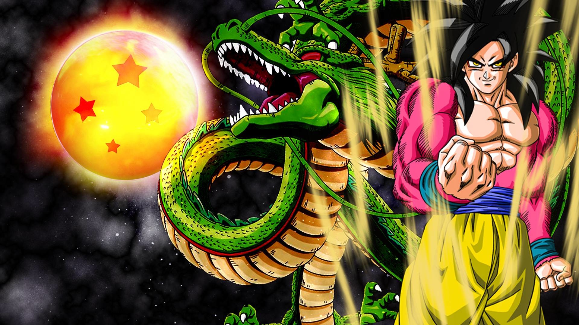 Ssj4 Goku Wallpaper - Dragon Ball Goku Ssj4 - HD Wallpaper 