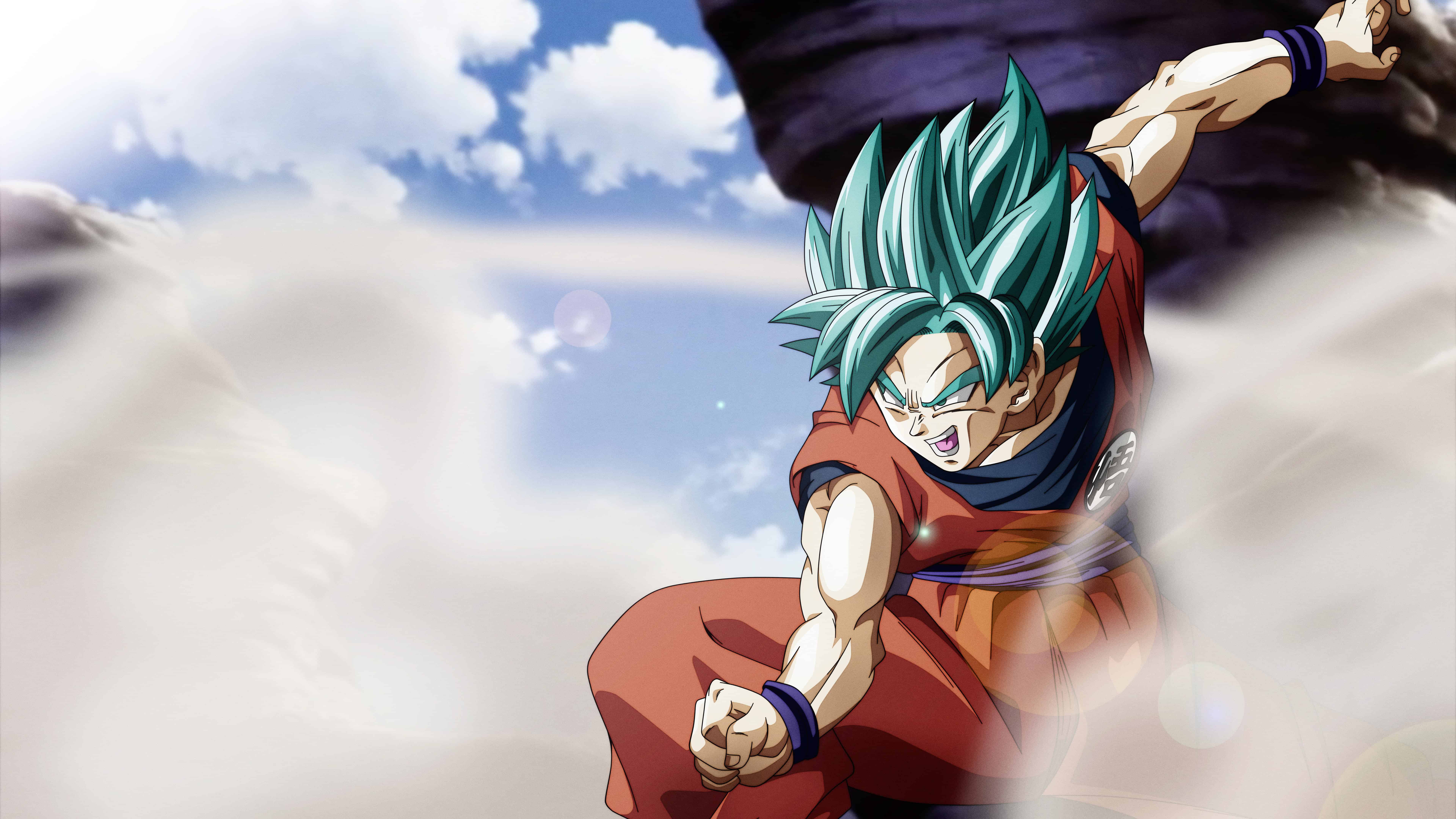 Dragon Ball Super Saiyan Blue Goku Uhd 8k Wallpaper - Goku Ssj Blue 4k - HD Wallpaper 