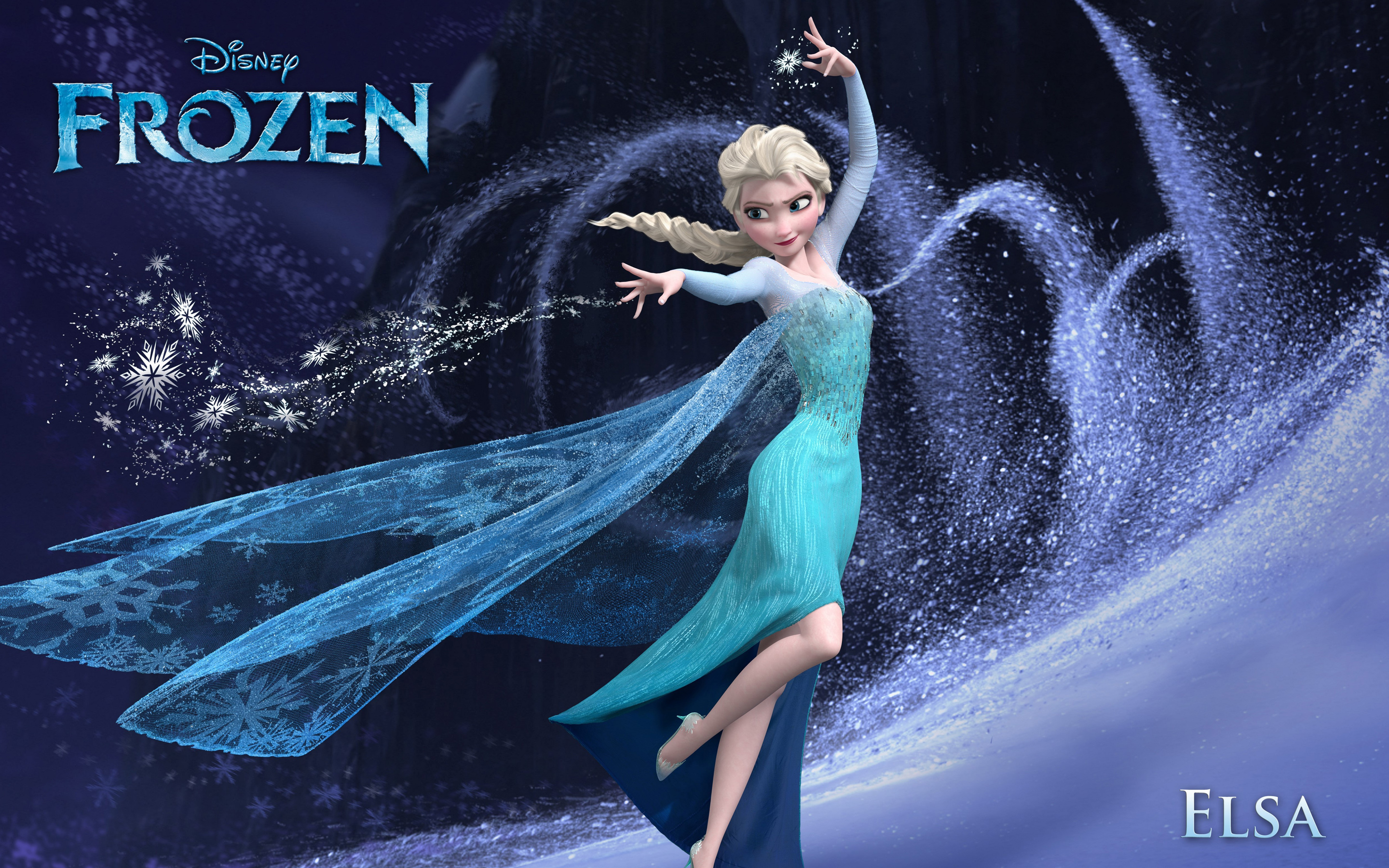 Elsa In Frozen - HD Wallpaper 