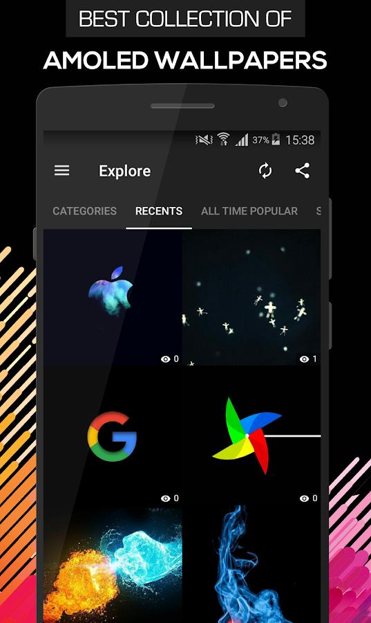 Gambar Wallpaper Amoled Keren - 537x900 Wallpaper - teahub.io