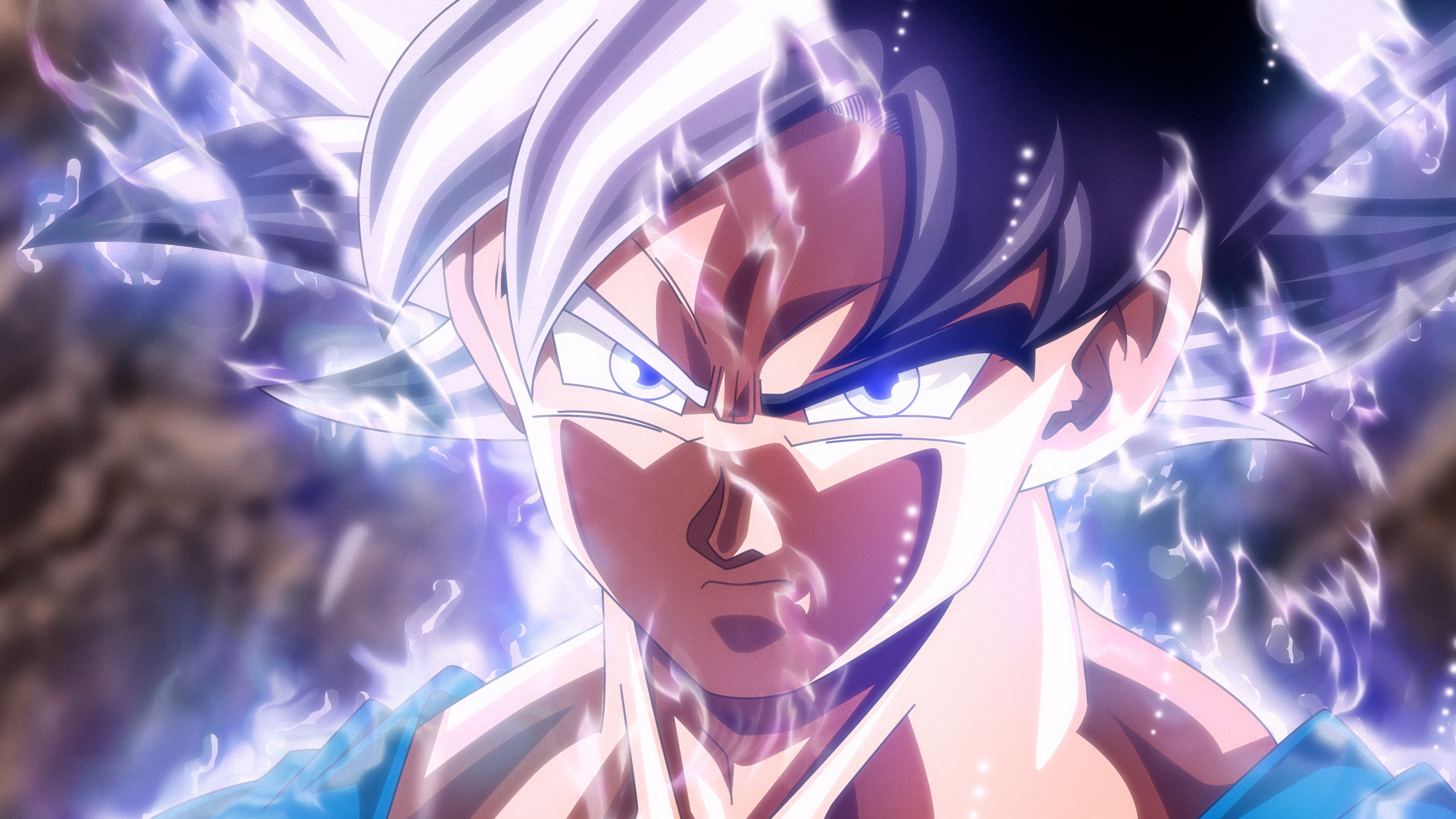 Goku Ultra Instinct Wallpaper 4k - HD Wallpaper 