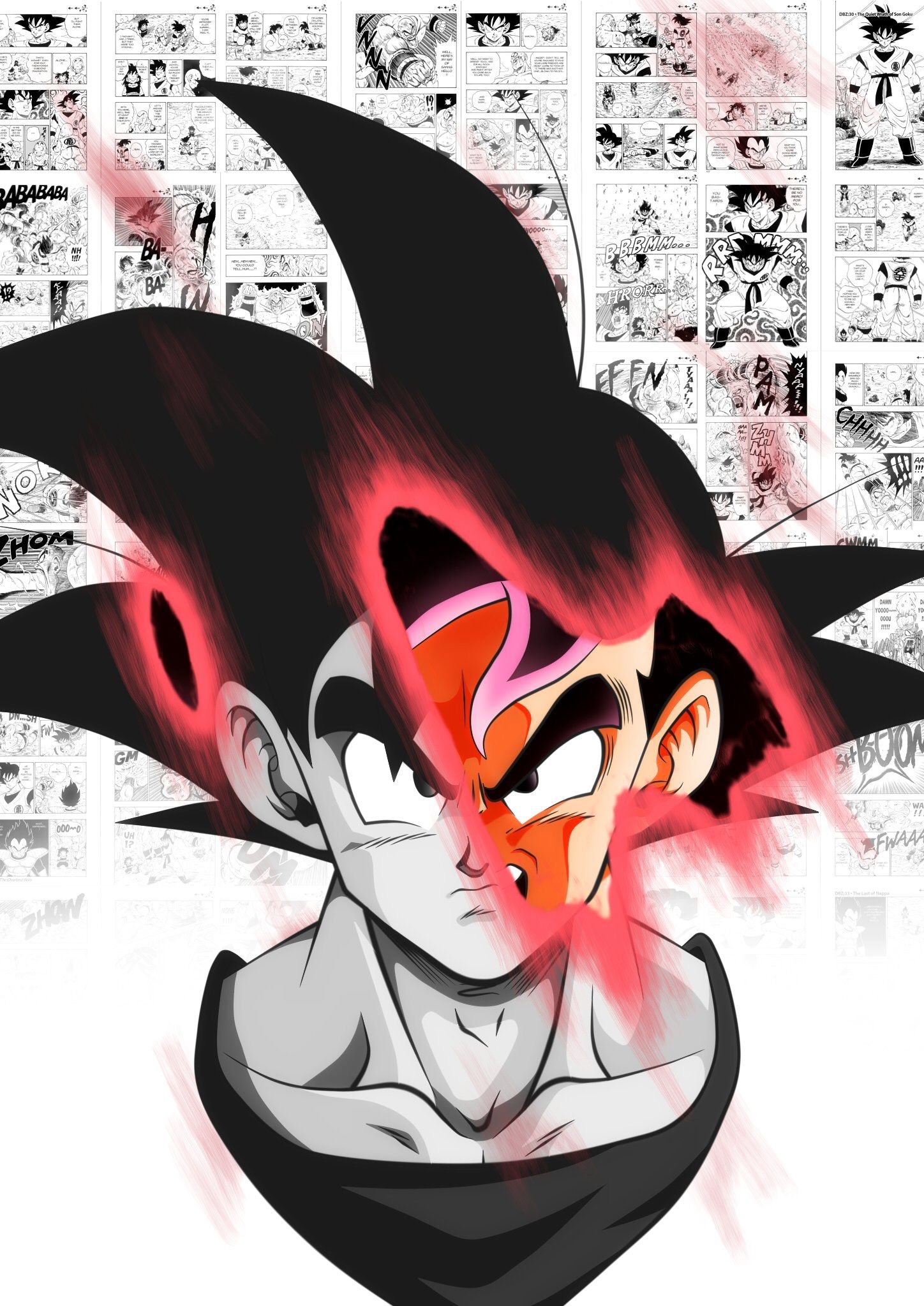 Dbz Wallpaper Kaioken - HD Wallpaper 