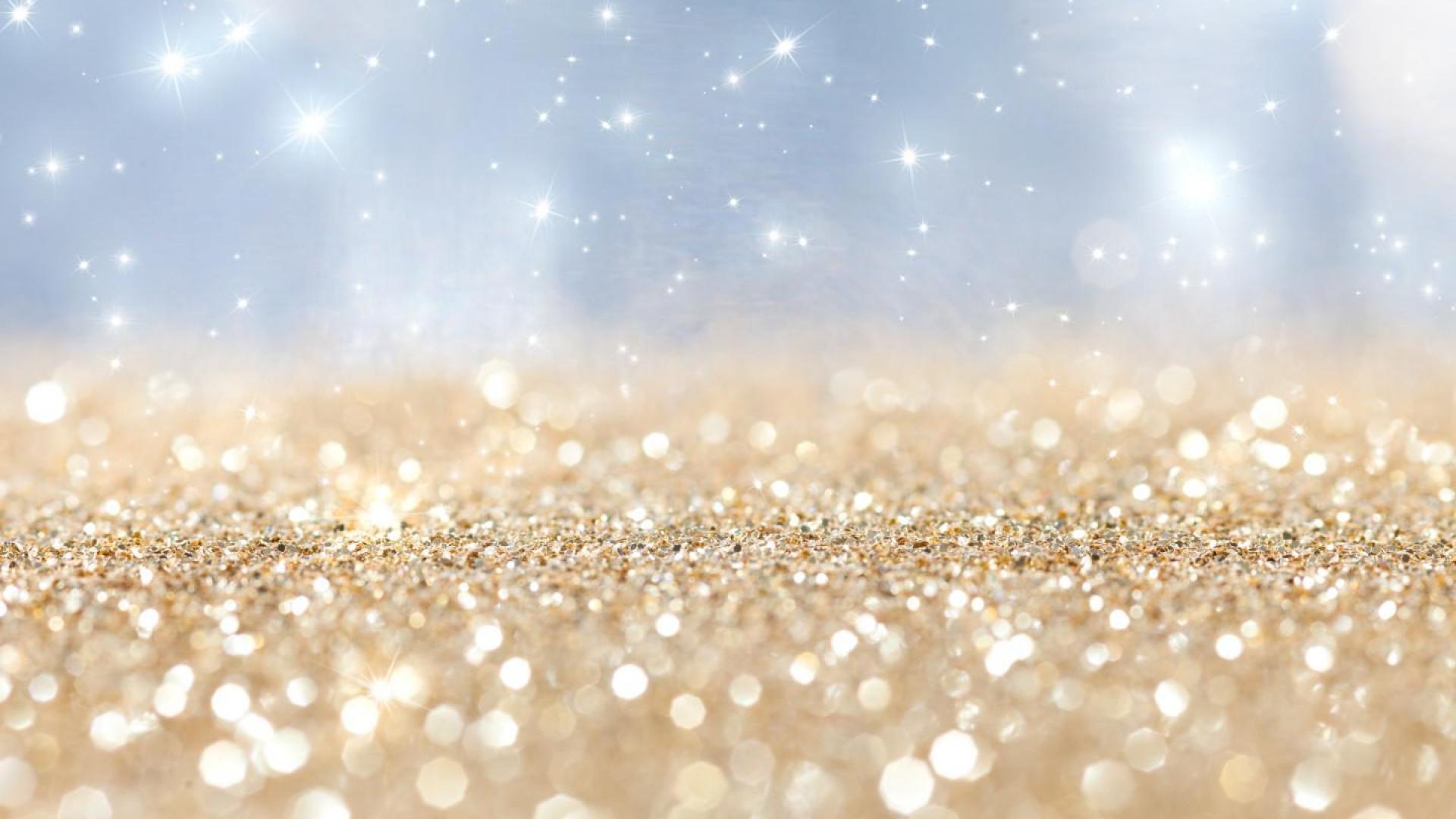 Glitter Wallpaper - High Resolution Gold And Silver Background - HD Wallpaper 