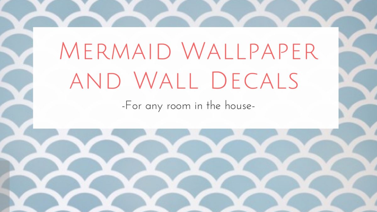 Mermaid Scales Wall Decal - HD Wallpaper 