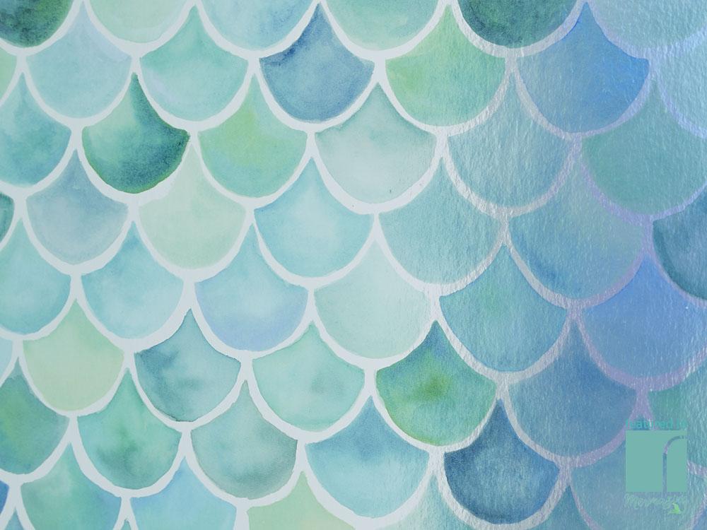 Mermazing Mermaid Wallpaper Mermazing Mermaid Bedroom - HD Wallpaper 