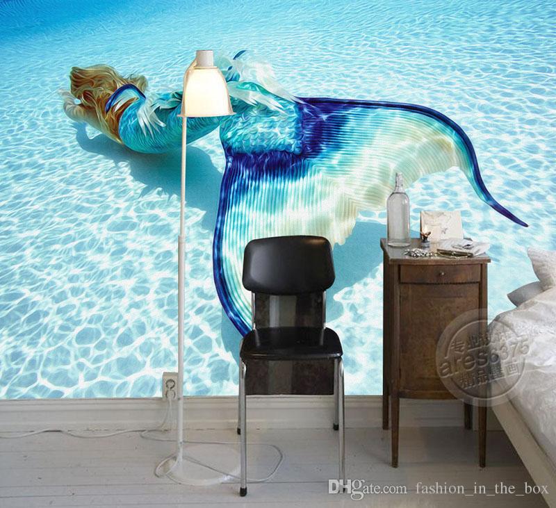 Real Mermaids Swimming - HD Wallpaper 