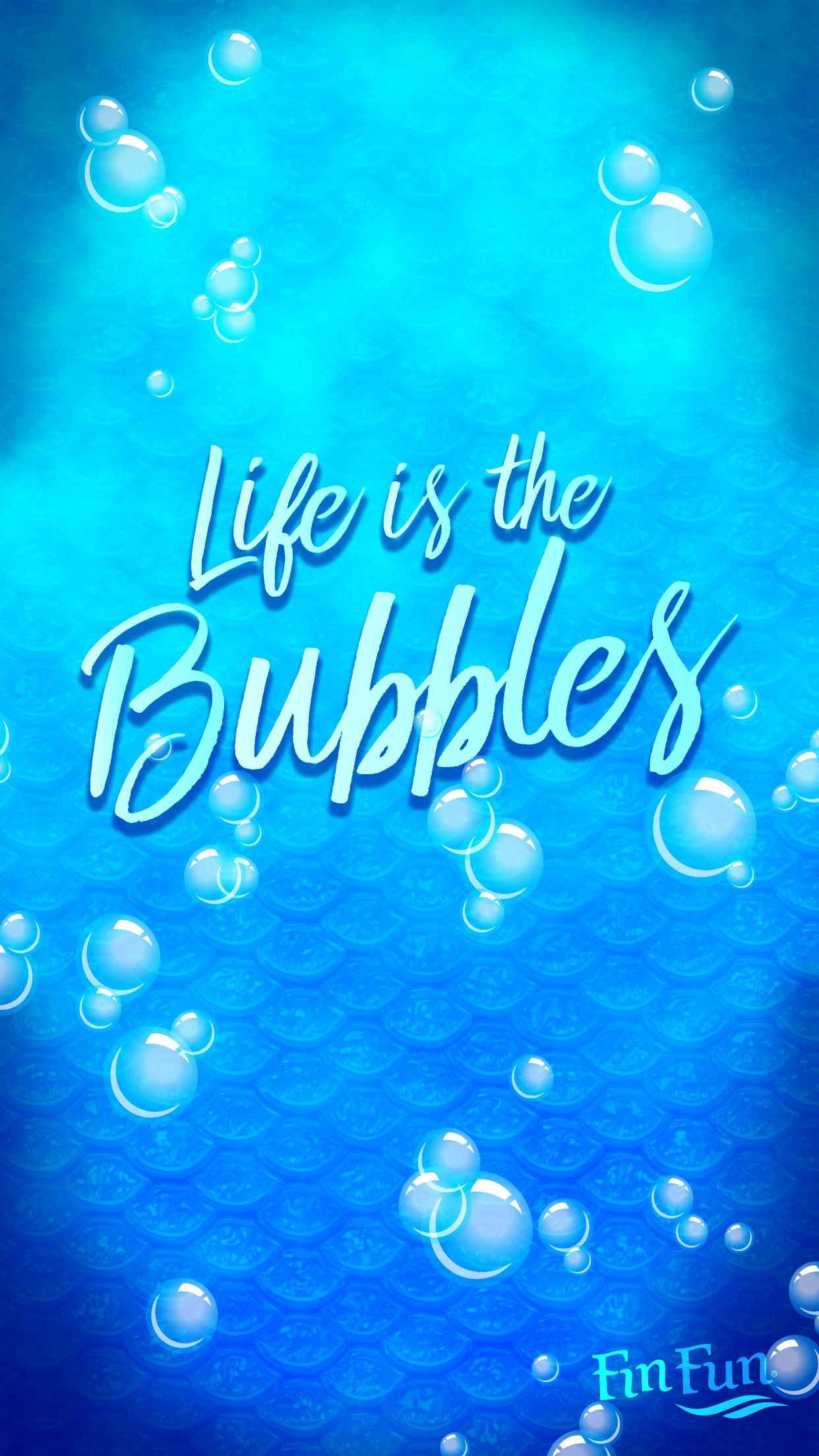 Life Is In The Bubbles - Mermaid Background For Tablet - HD Wallpaper 