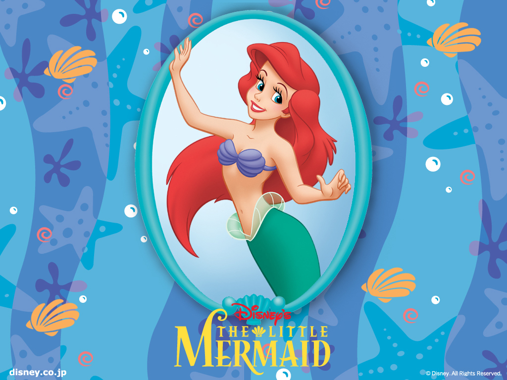 Of The Little Mermaid - Disney Little Mermaid Hd - HD Wallpaper 