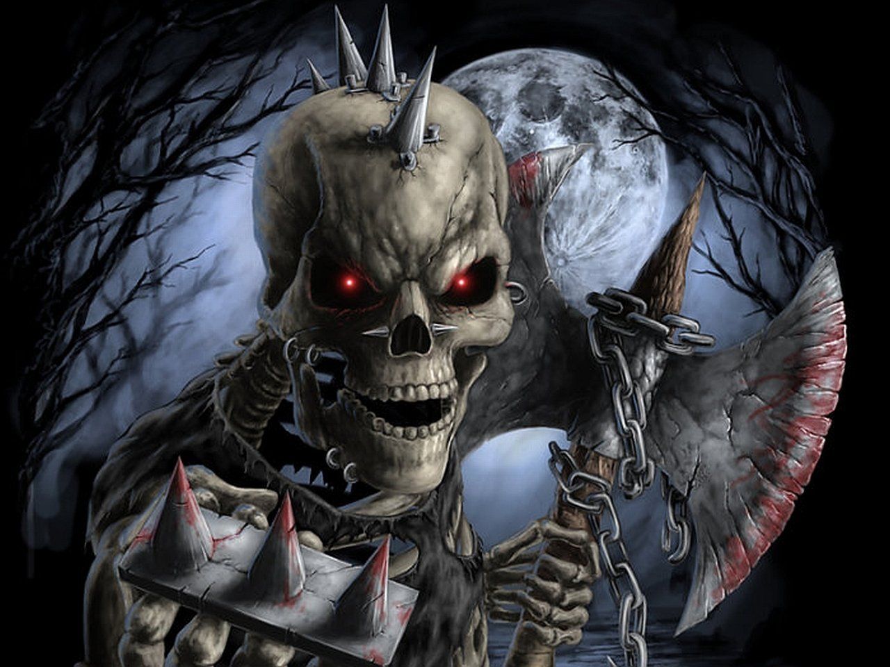 144 Skeleton Hd Wallpapers - Imagenes De Calaveras De Iron Maiden - HD Wallpaper 