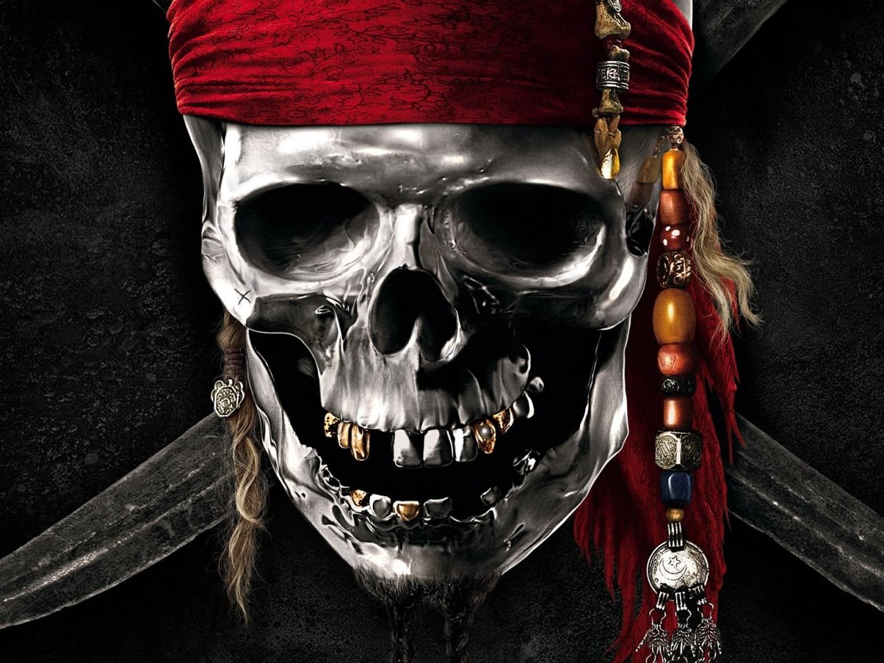 Pirates Of The Caribbean Silver Skull Desktop Wallpapers - Parties Of Caribbean 5 - HD Wallpaper 