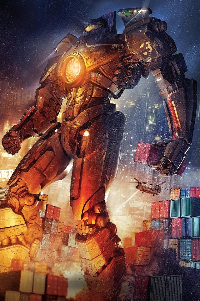 Gipsy Danger Iphone 4s Wallpaper - Pacific Rim All Robot - HD Wallpaper 