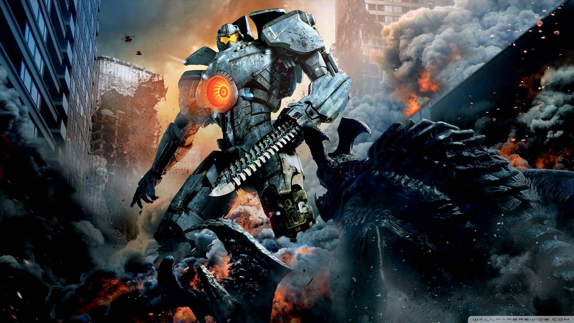 Badass Robot Pacific Rim - HD Wallpaper 