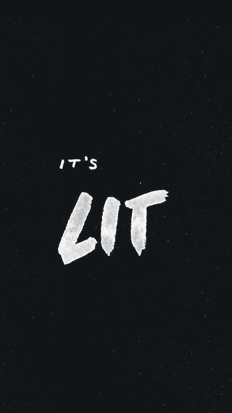 It S Lit Iphone 6 Wallpaper - Darkness - HD Wallpaper 