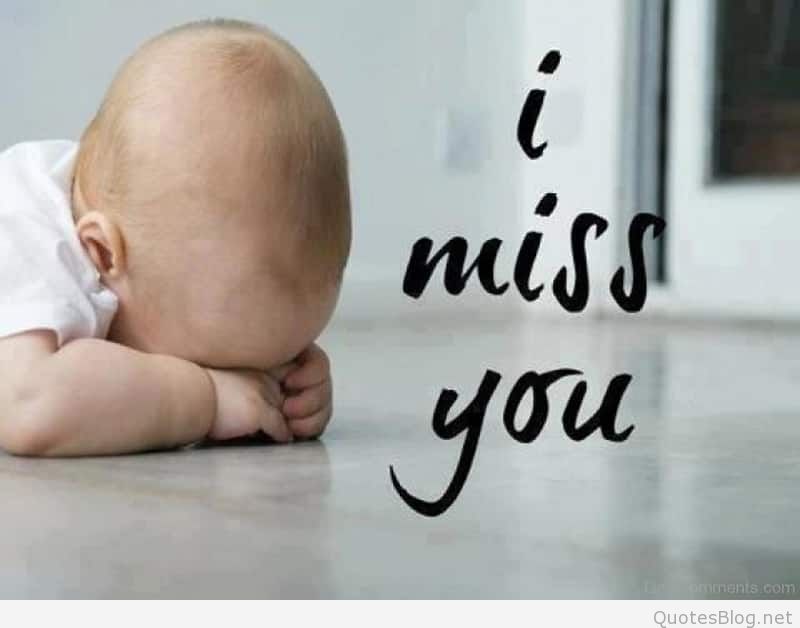 Baby Miss You Image - Miss You - HD Wallpaper 