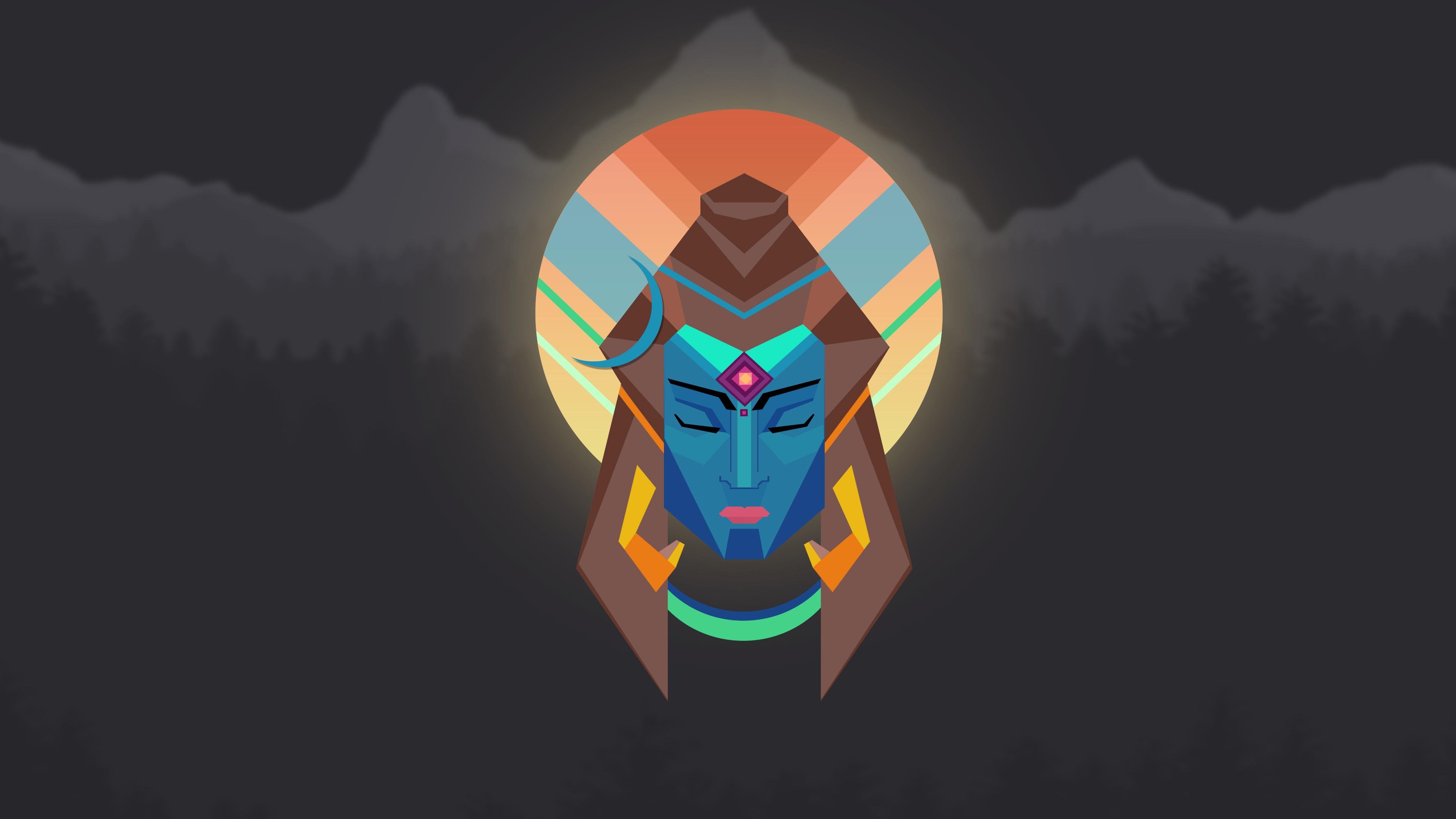 Lord Shiva Minimal - Lord Shiva Wallpaper 4k - HD Wallpaper 