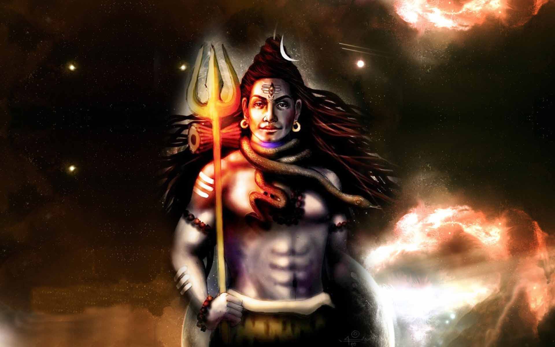 Shiva Wallpapers Hd Group - 3d Animated Lord Shiva - HD Wallpaper 