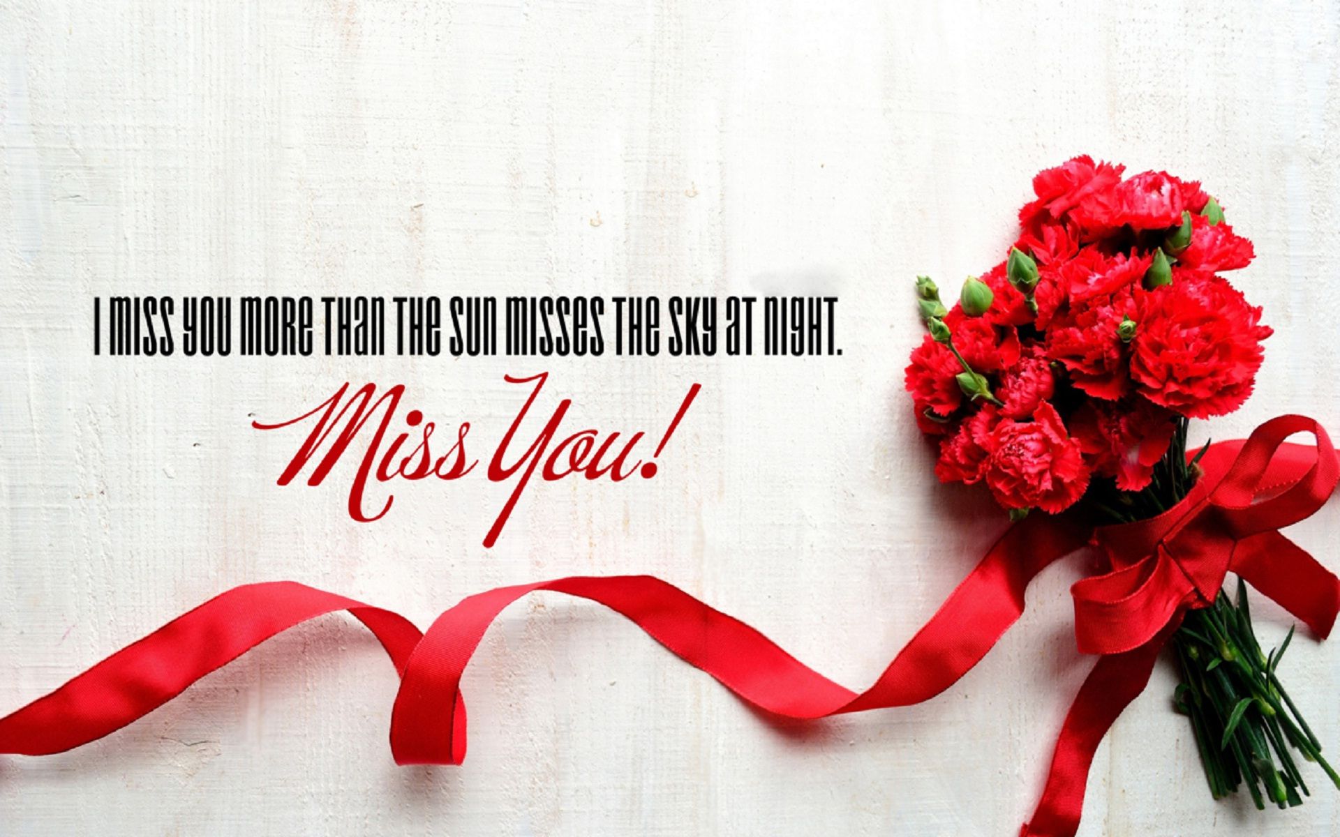 I Miss U Wallpaper-k1ta923 - Miss You More My Love - HD Wallpaper 