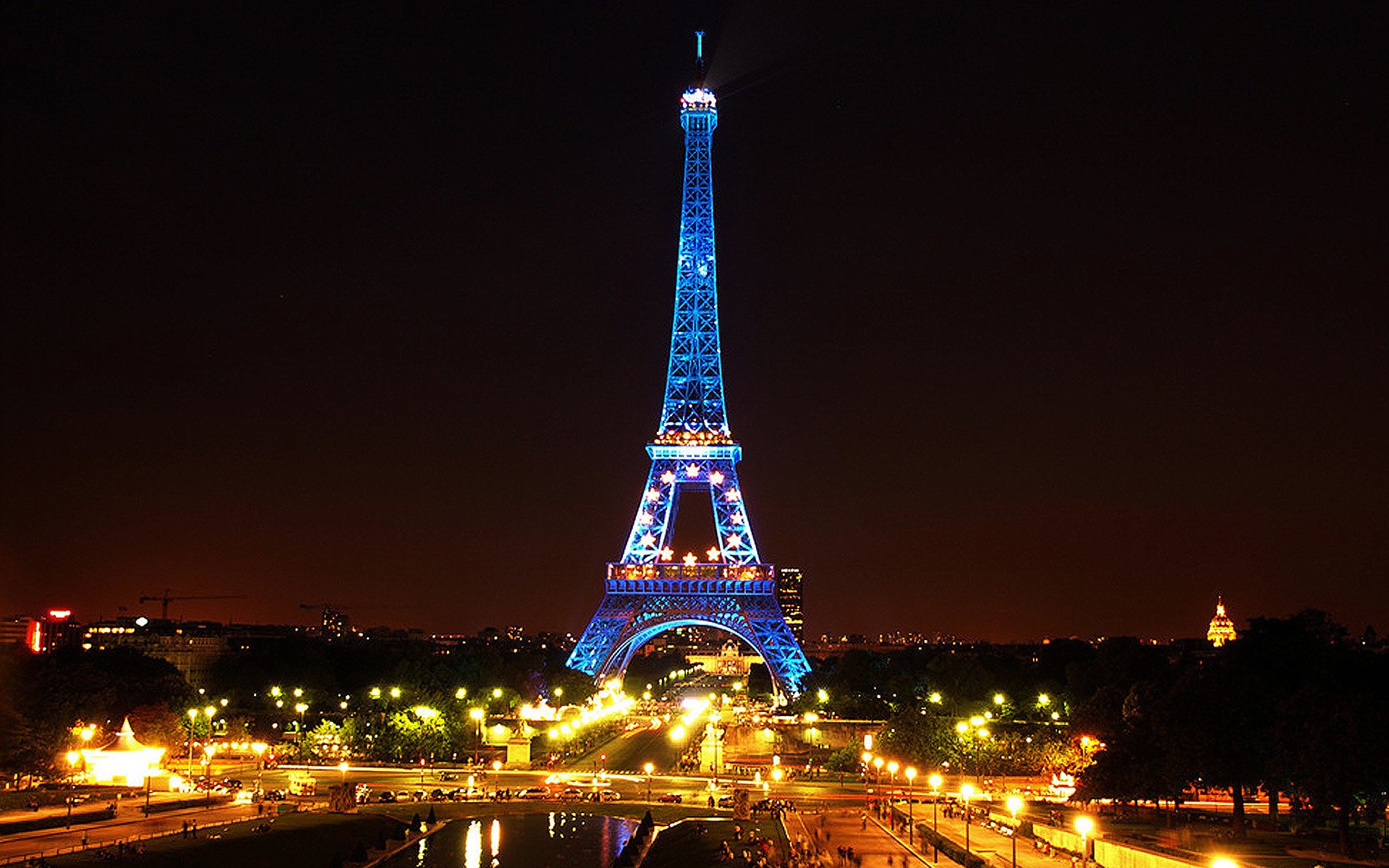 Beautiful Night Paris - HD Wallpaper 