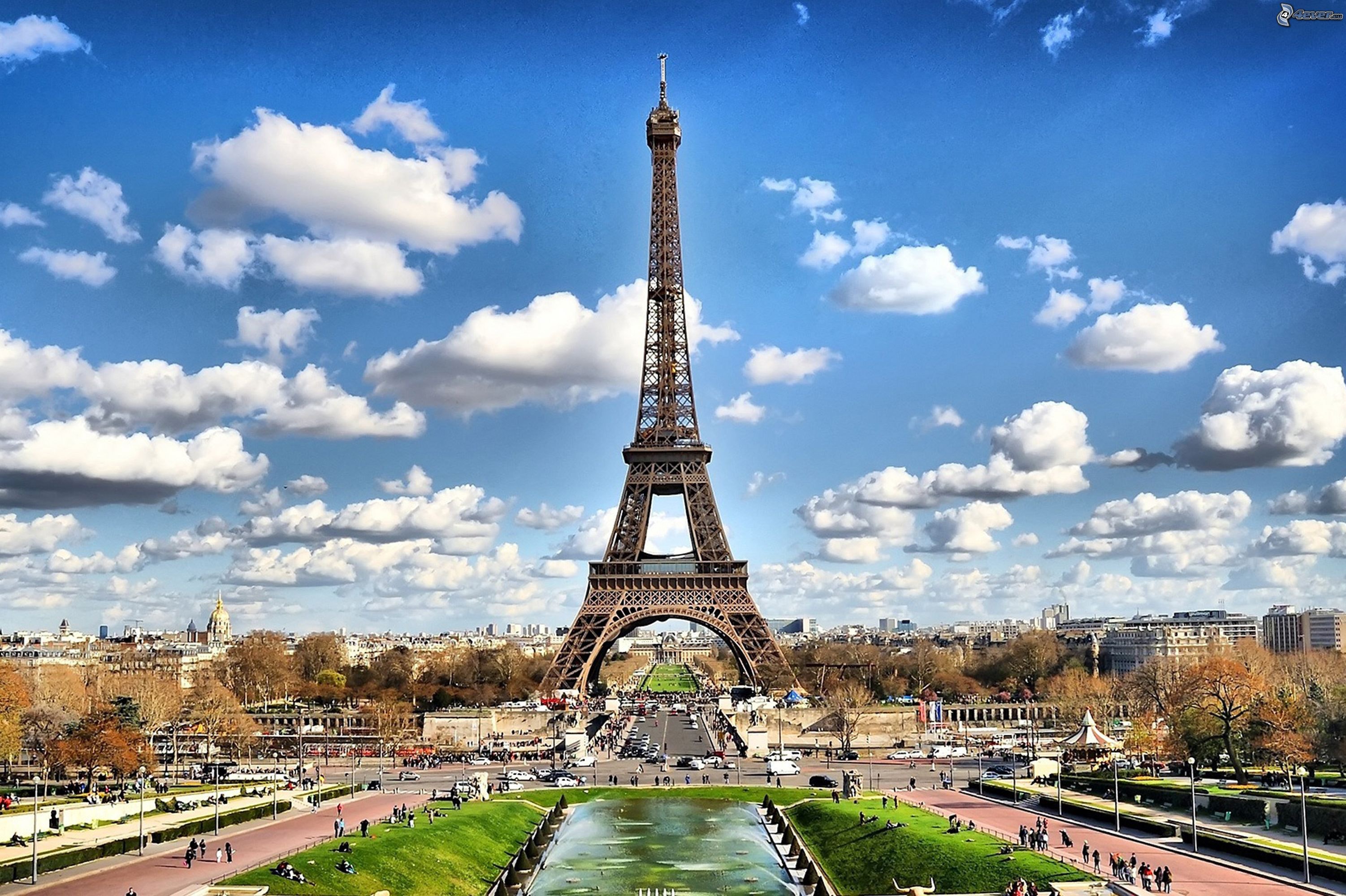 Eiffel Tower - HD Wallpaper 