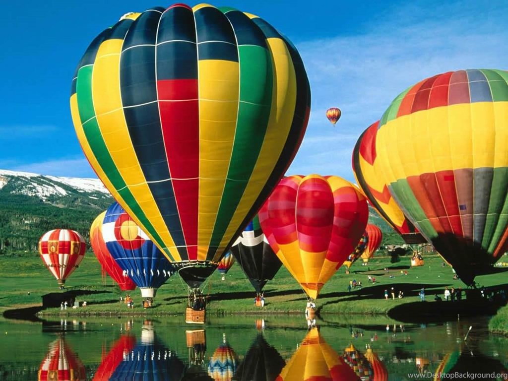 Gambar Gambar Balon Udara Yang Cantik - Snowmass Colorado Hot Air Balloon Festival - HD Wallpaper 