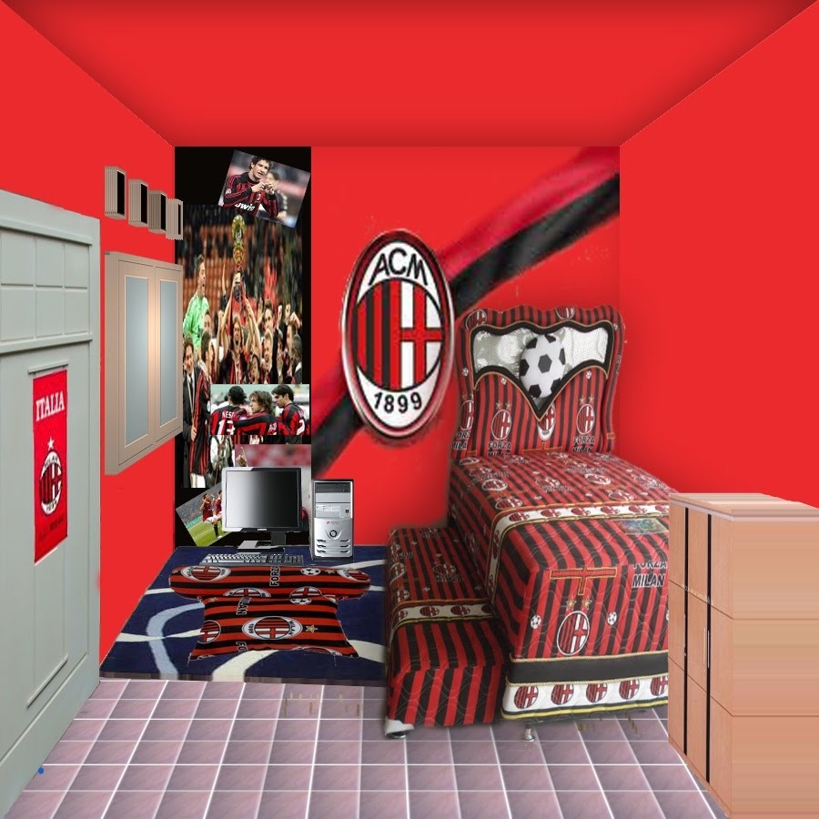 Wallpaper Dinding Ac Milan - Liverpool Fc Red Paint Colour - HD Wallpaper 
